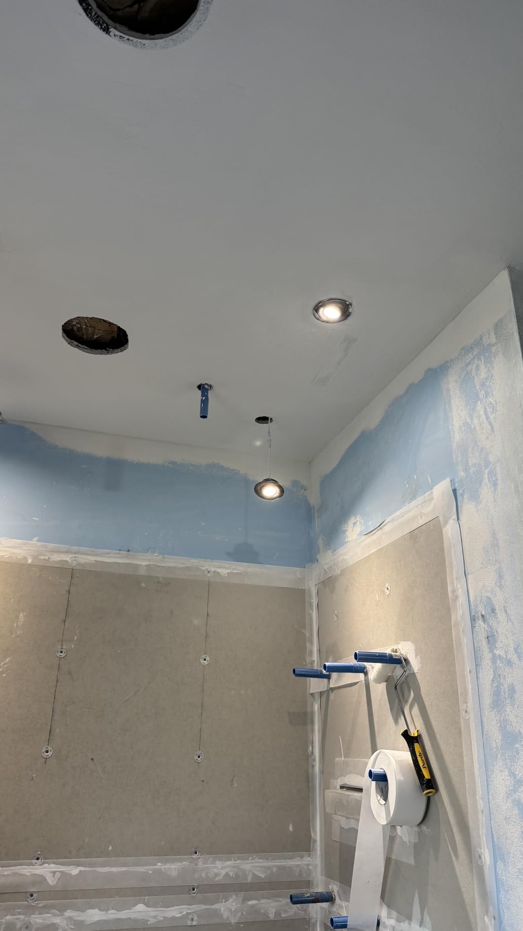 Herdio 5.25 Inch Bluetooth Ceiling Speakers Home Recessed Speaker System 300 Watts Suitable for Humid,Kitchen,Bedroom,Bathroom,Covered Patio (A Pair) customer photo 2
