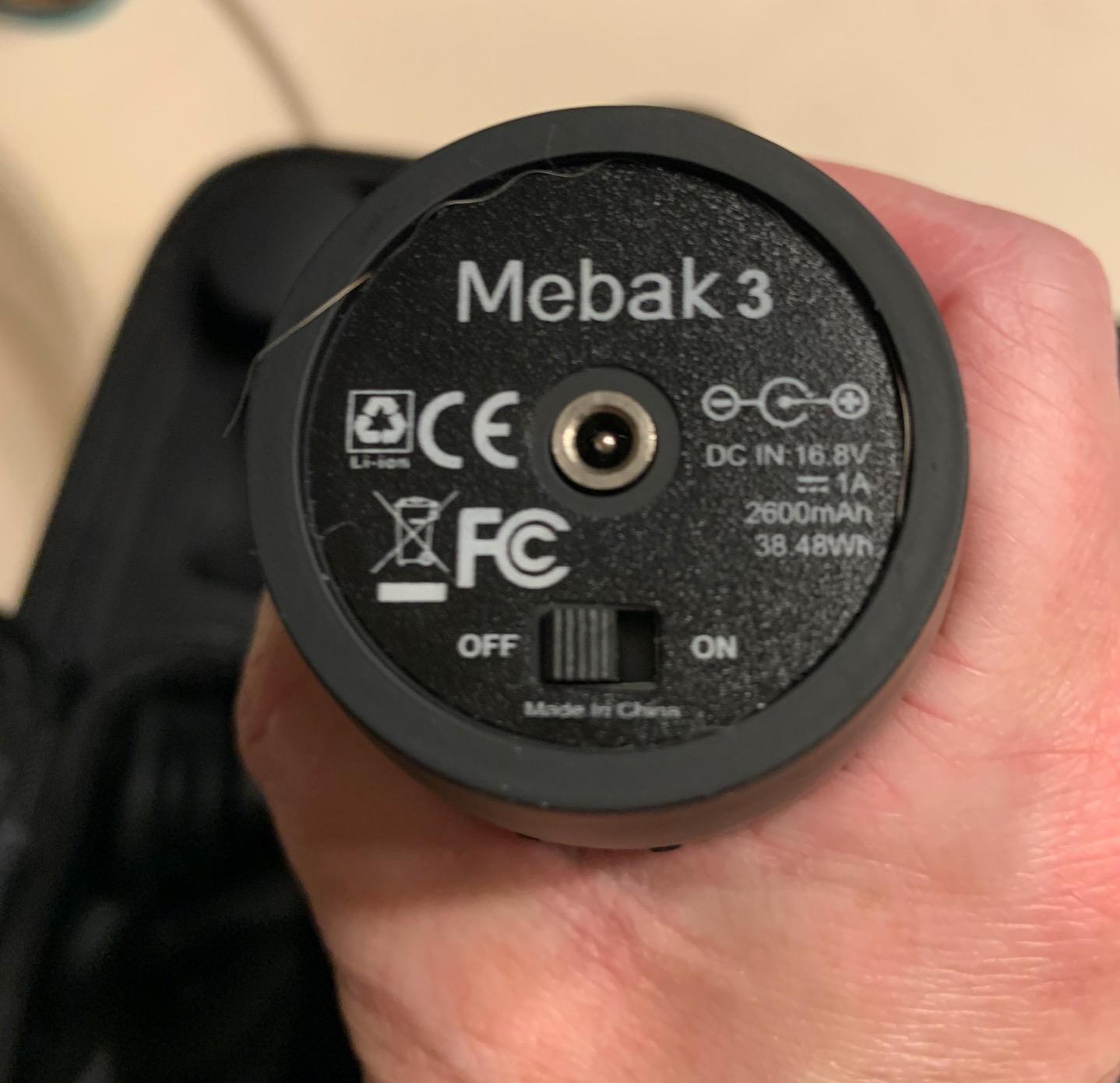 Mebak 3 Massage Gun Deep Tissue, Muscle Massager for Athletes Pain Relief customer photo 1