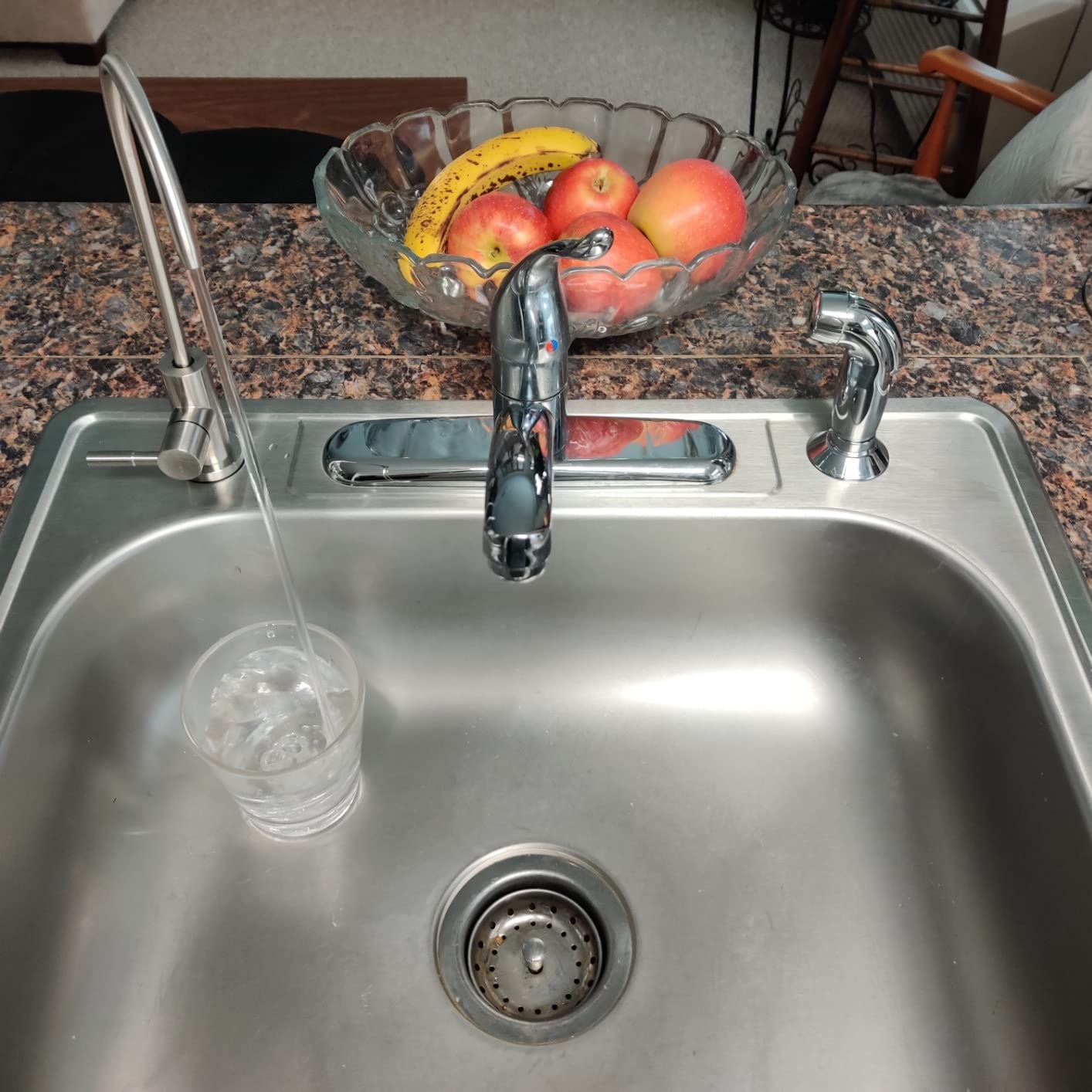 Frizzlife Reverse Osmosis Water Filter - Alkaline Mineral pH+, NSF/ANSI 58&53&42&372 Standard, 600GPD Tankless RO Reverse Osmosis System, Under Sink, 2:1 Pure to Drain, Reduce FPAS/PFOA, PD600-TAM3 customer photo 2