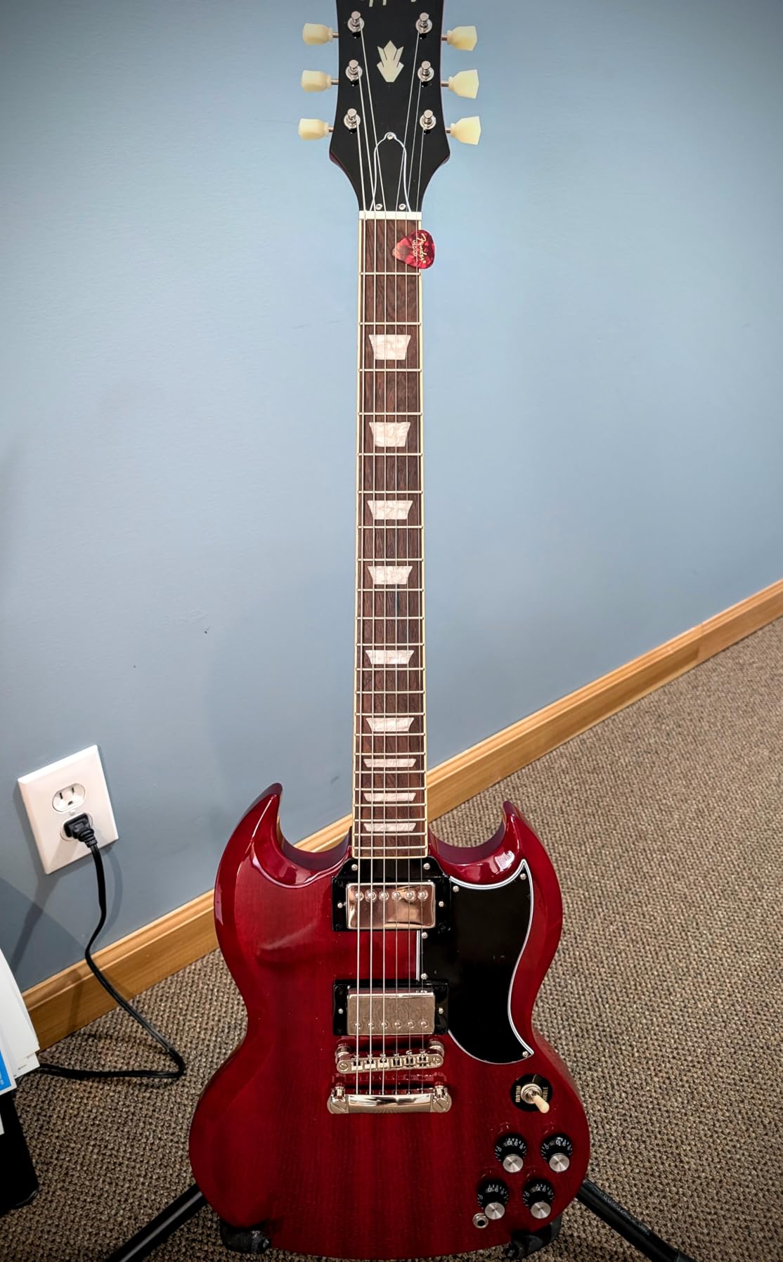 Epiphone SG Standard 60s Electric Guitar Vintage Cherry customer photo 1
