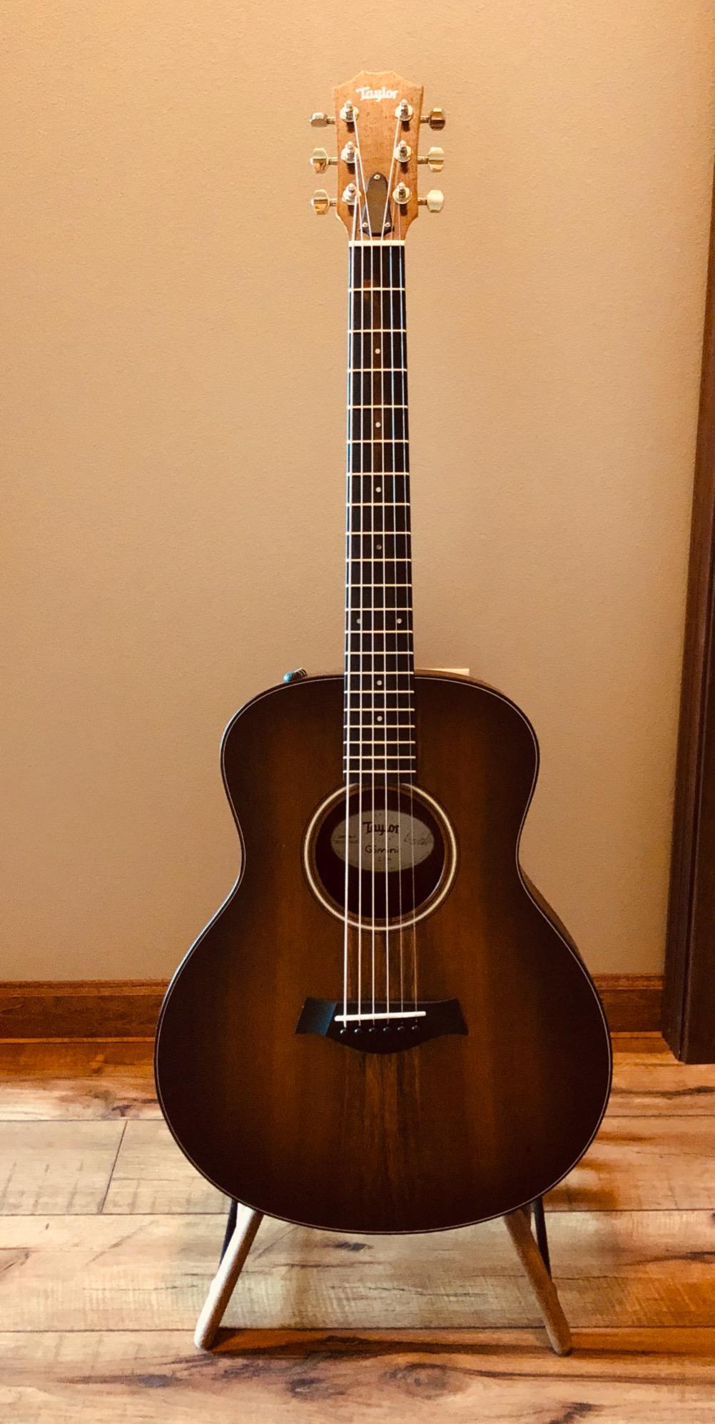 Taylor GS Mini-e Koa Plus Acoustic-electric Guitar - Shaded Edgeburst customer photo 1