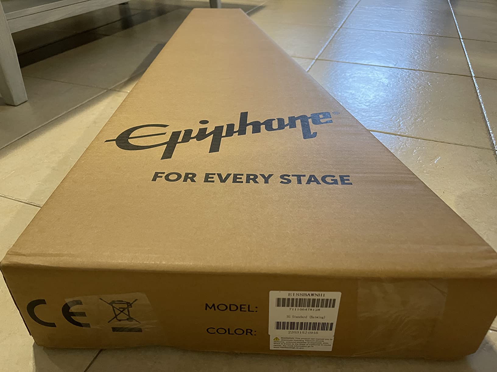 Epiphone SG Standard, Ebony customer photo 1