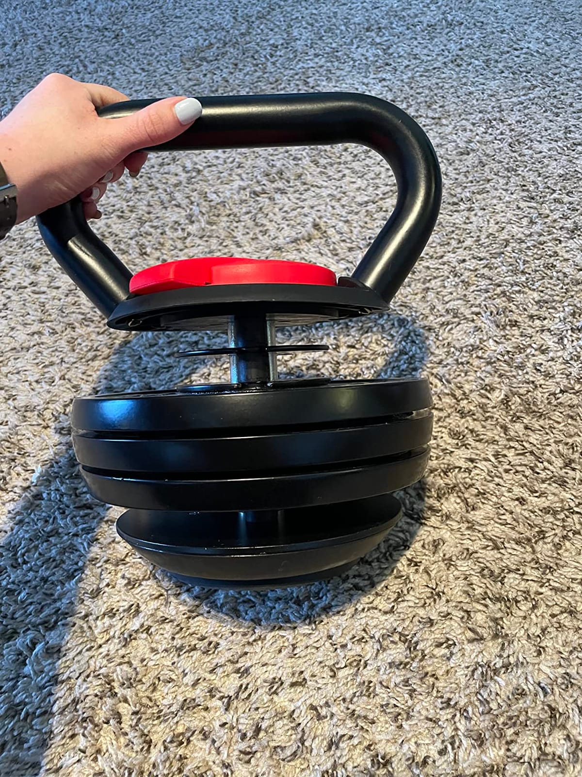 Yes4All Adjustable Kettlebell Set, Strength Training Weights customer photo 2
