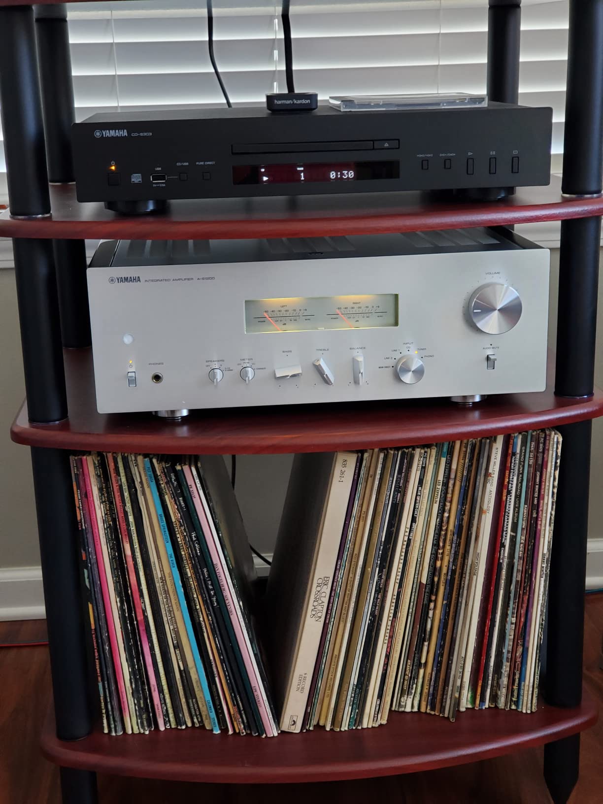 Yamaha A-S1200SL Integrated Amplifier (Silver) customer photo 1