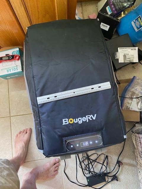 BougeRV 12V Refrigerator 53 Quart, Electric Car Cooler with MAX/ECO Mode customer photo 2