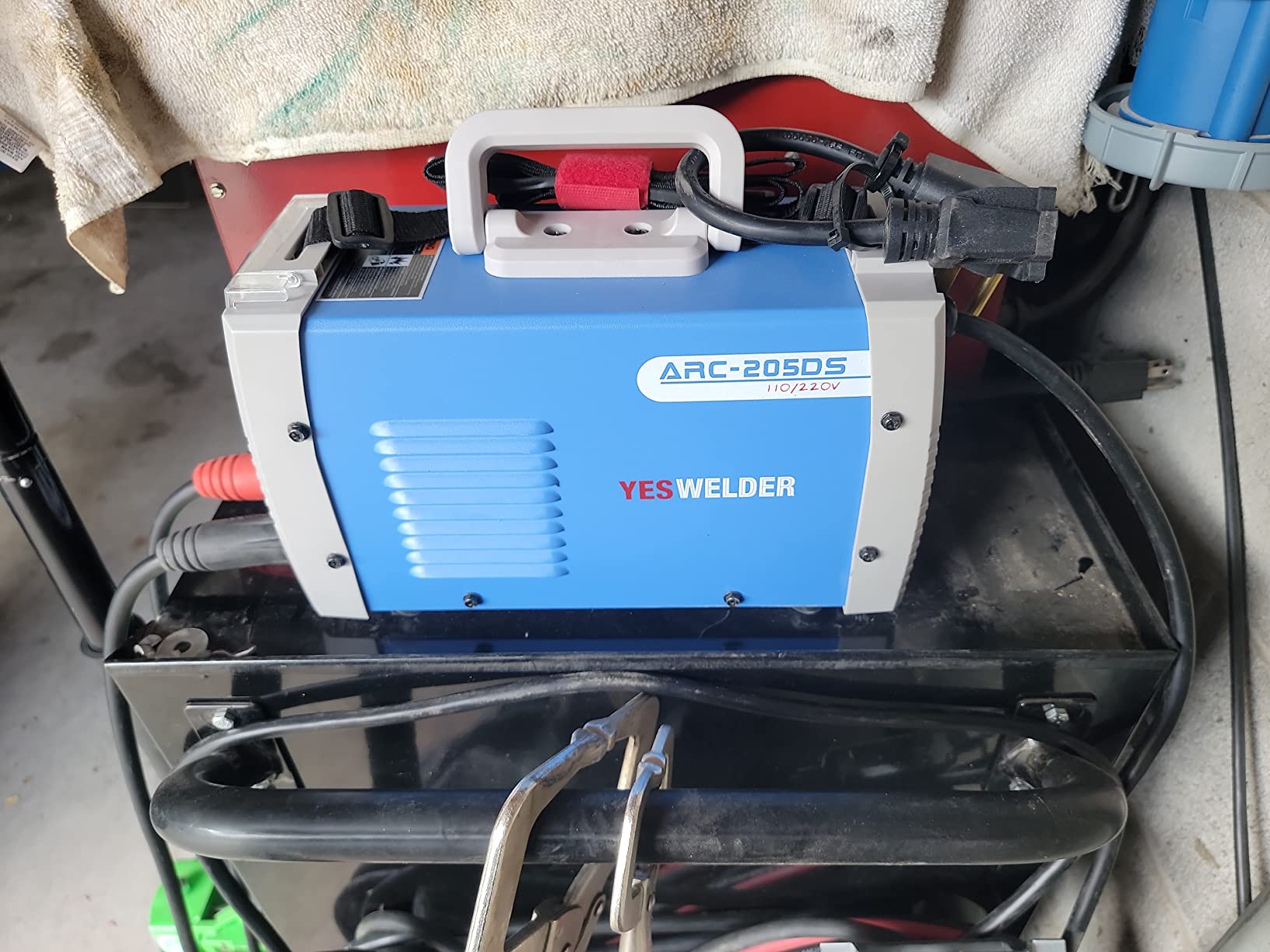 YESWELDER 205Amp Stick Welder Digital Inverter IGBT ARC Welding Machine customer photo 1