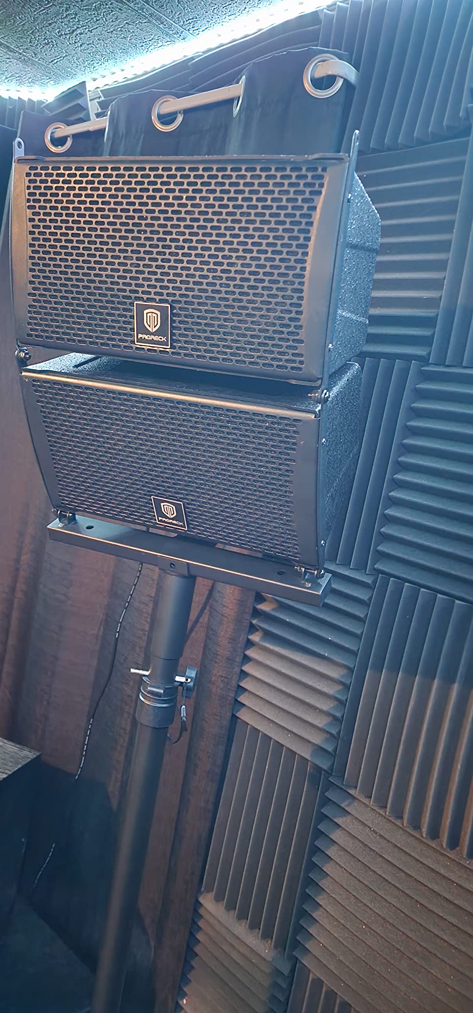 PRORECK Club 4000 18-inch 4000W P.M.P.O Stereo DJ/Powered PA Speaker System Combo Set Line Array Speaker and 18 inch Active Subwoofer with Bluetooth/USB/SD Card/Remote Control customer photo 1