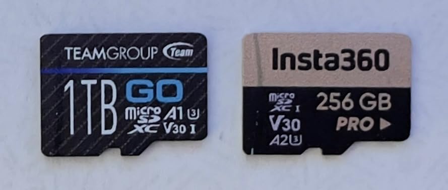 TEAMGROUP GO Card 256GB MicroSDXC UHS-I U3 V30 4K for Action Cameras & Drone High Speed Flash Memory Card with Adapter for Outdoor Sports&Vlog, 4K Shooting,GoPro&Insta360&DJI TGUSDX256GU303 customer photo 1