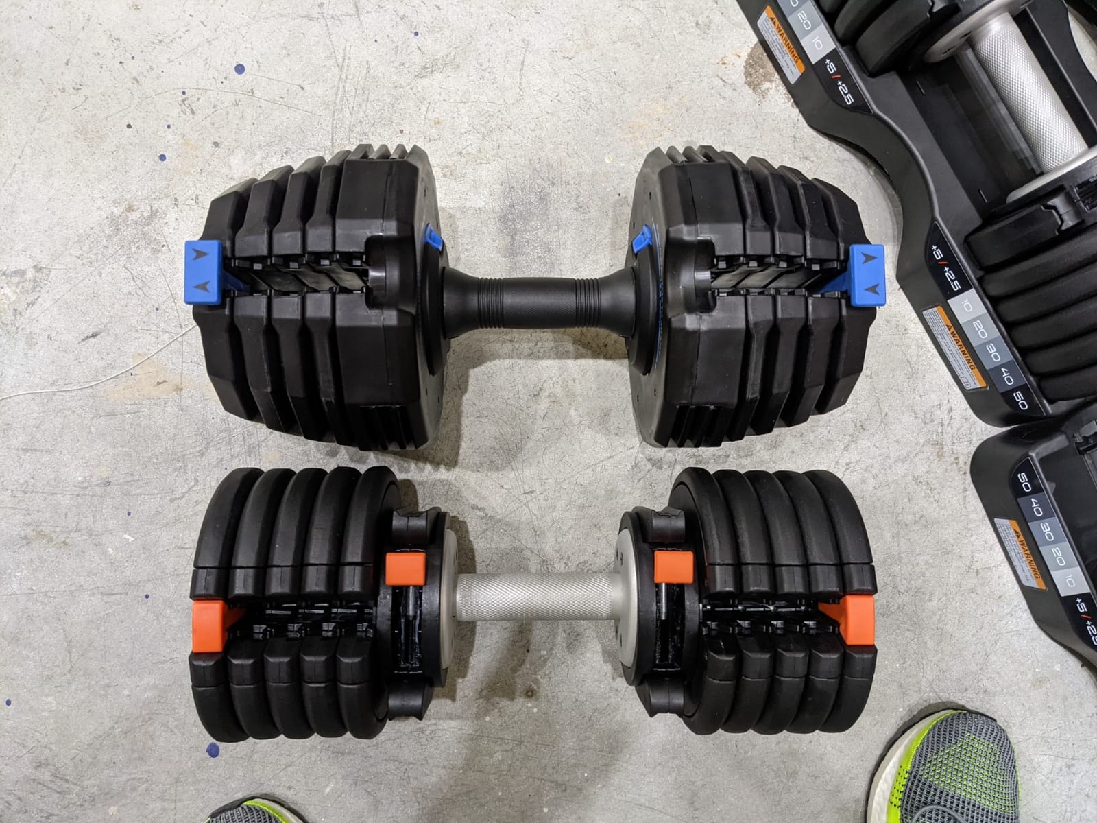 NordicTrack Select-a-Weight Adjustable Dumbbells customer photo 1