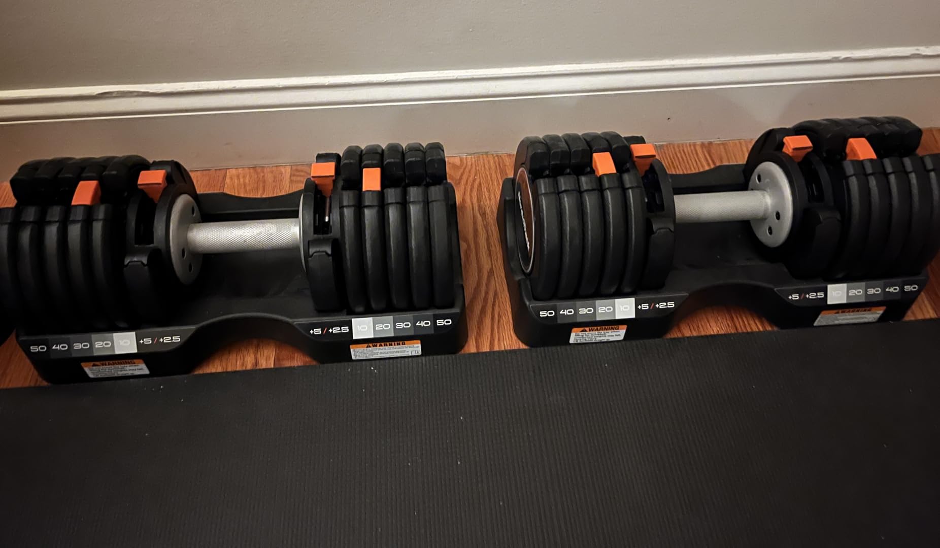NordicTrack Select-a-Weight Adjustable Dumbbells customer photo 2