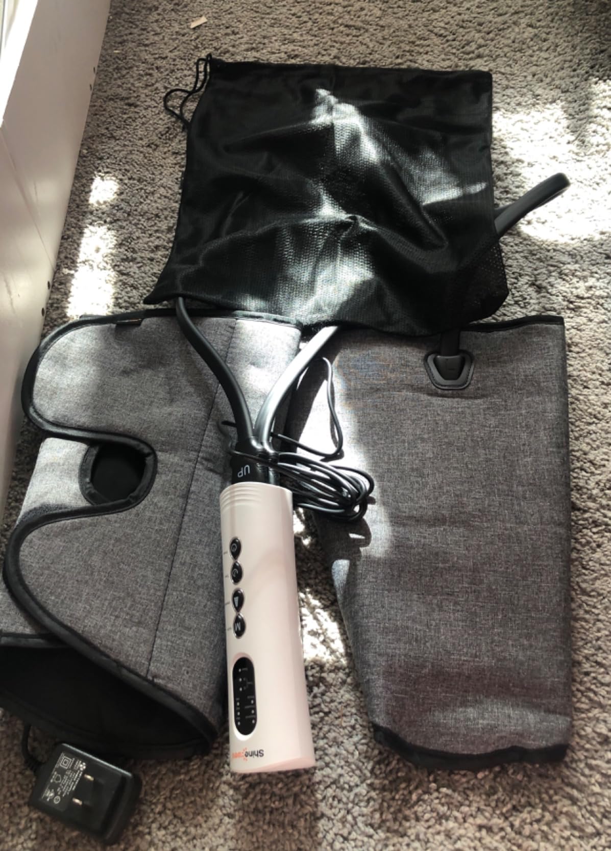 SHINE WELL Air Compression Leg Massager for Circulation and Pain Relief Fsa customer photo 2