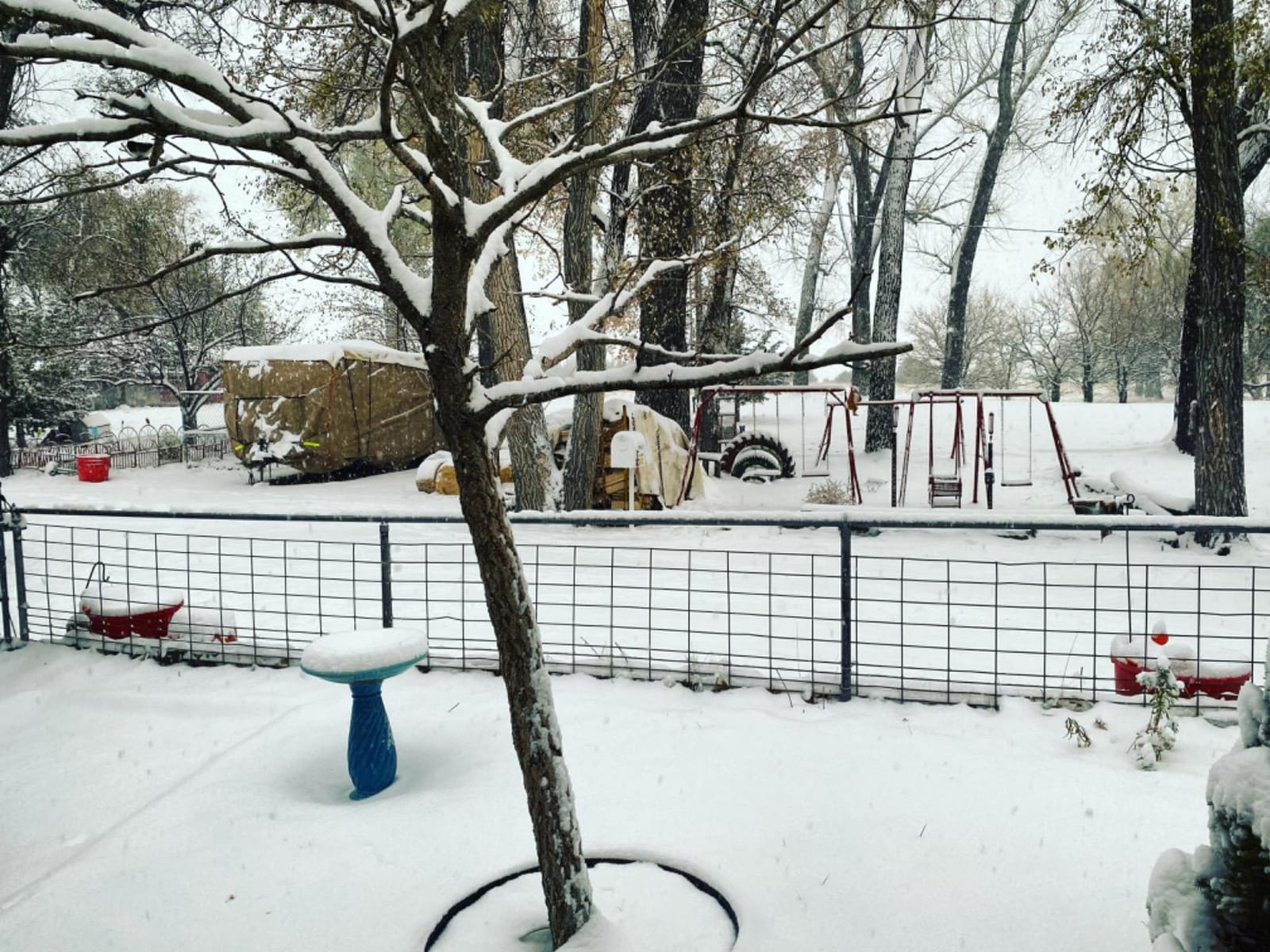 Seamander Travel Trailer RV Cover, Anti-UV, Weatherproof, Rip-Stop Camper Cover for Winter Snow customer photo 2
