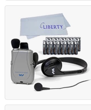 Personal Sound Amplifier - Audio Hearing Amplifier Device and Voice Enhancer Device for Sound Gain of 50dB, Up to 100 Feet Away, Pocket Hearing Devices customer photo 1