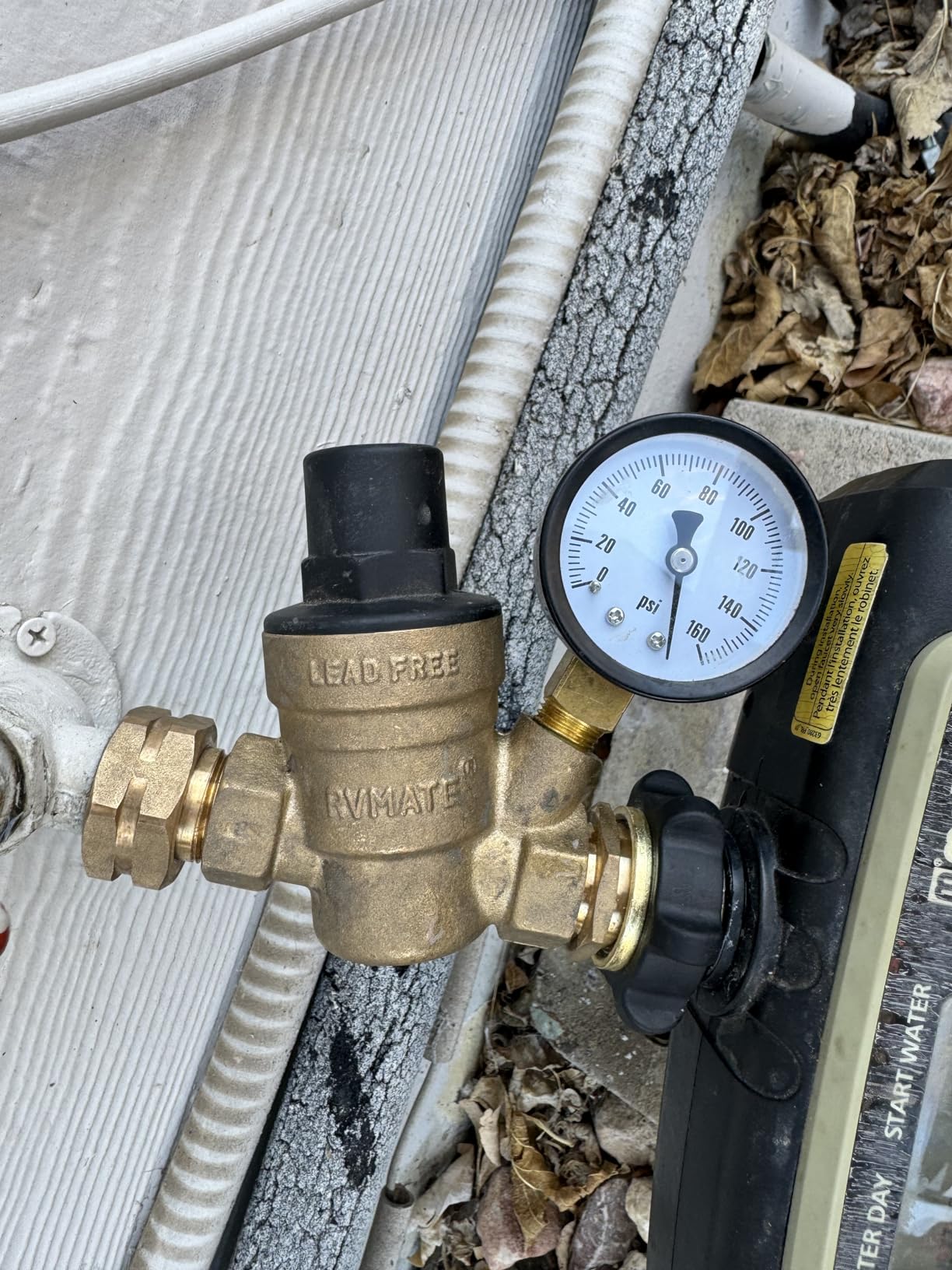 RVMATE RV Water Pressure Regulator, Lead-Free Brass customer photo 1