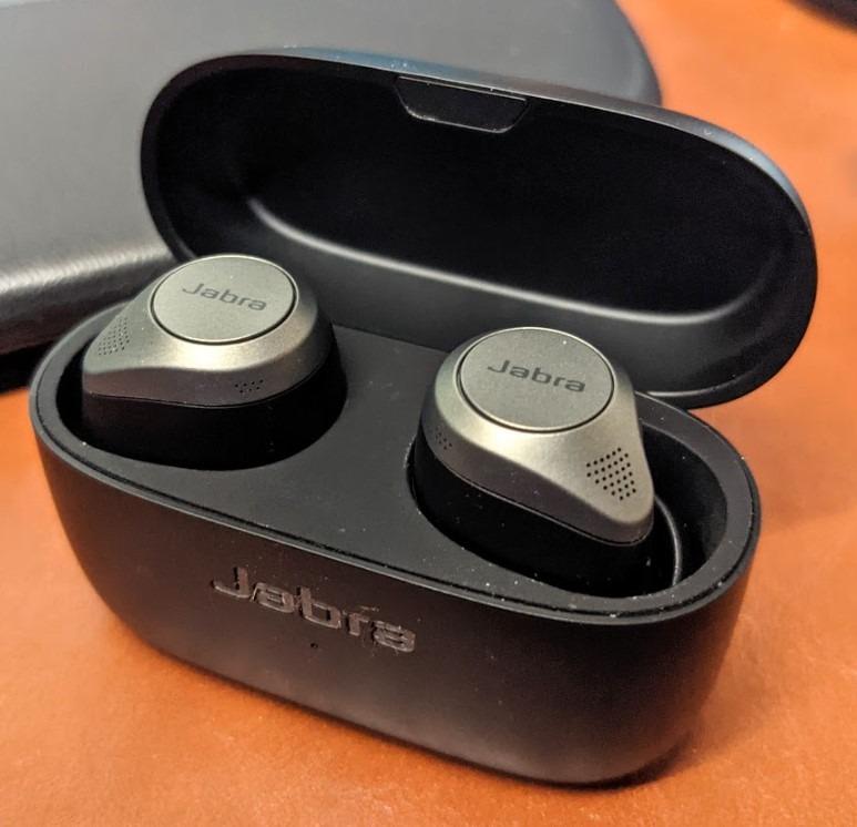 Jabra Elite 85t True Wireless Bluetooth Earbuds, Gold Beige, Advanced Noise-Cancelling With Charging Case for Calls & Music Superior Sound & Premium Comfort customer photo 1