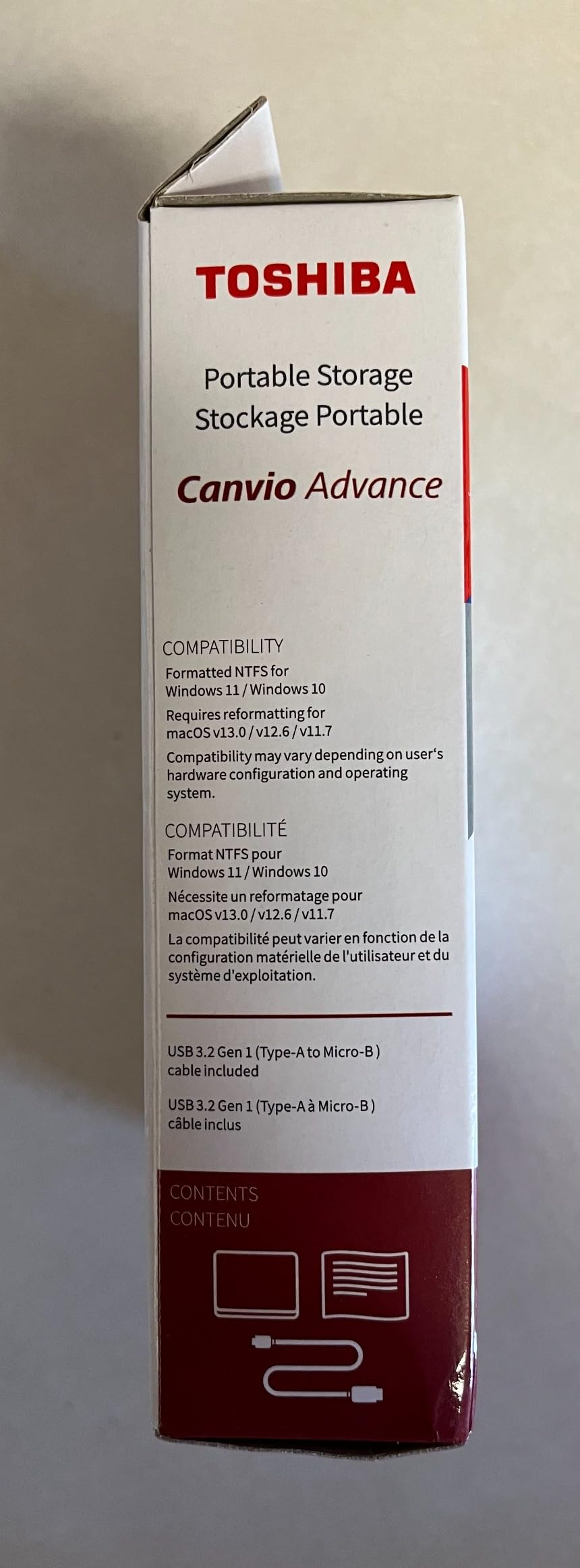 Toshiba Canvio Advance 4TB Portable External Hard Drive USB 3.0, Black - HDTCA40XK3CA customer photo 2