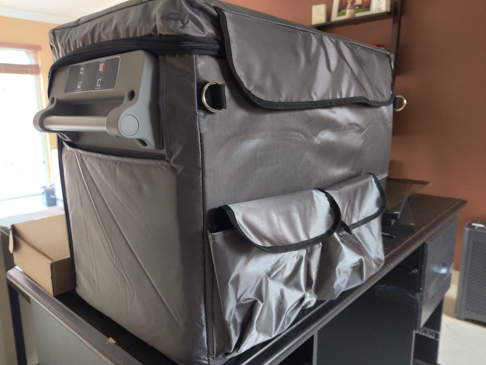CF45 Insulated Protective Cover Insulated Transit Bag for Alpicool CF45, Euhomy 45Liter(48qt), AstroAI 48 Quart, VBENLEM 45L(48qt) Car Refrigerator customer photo 1