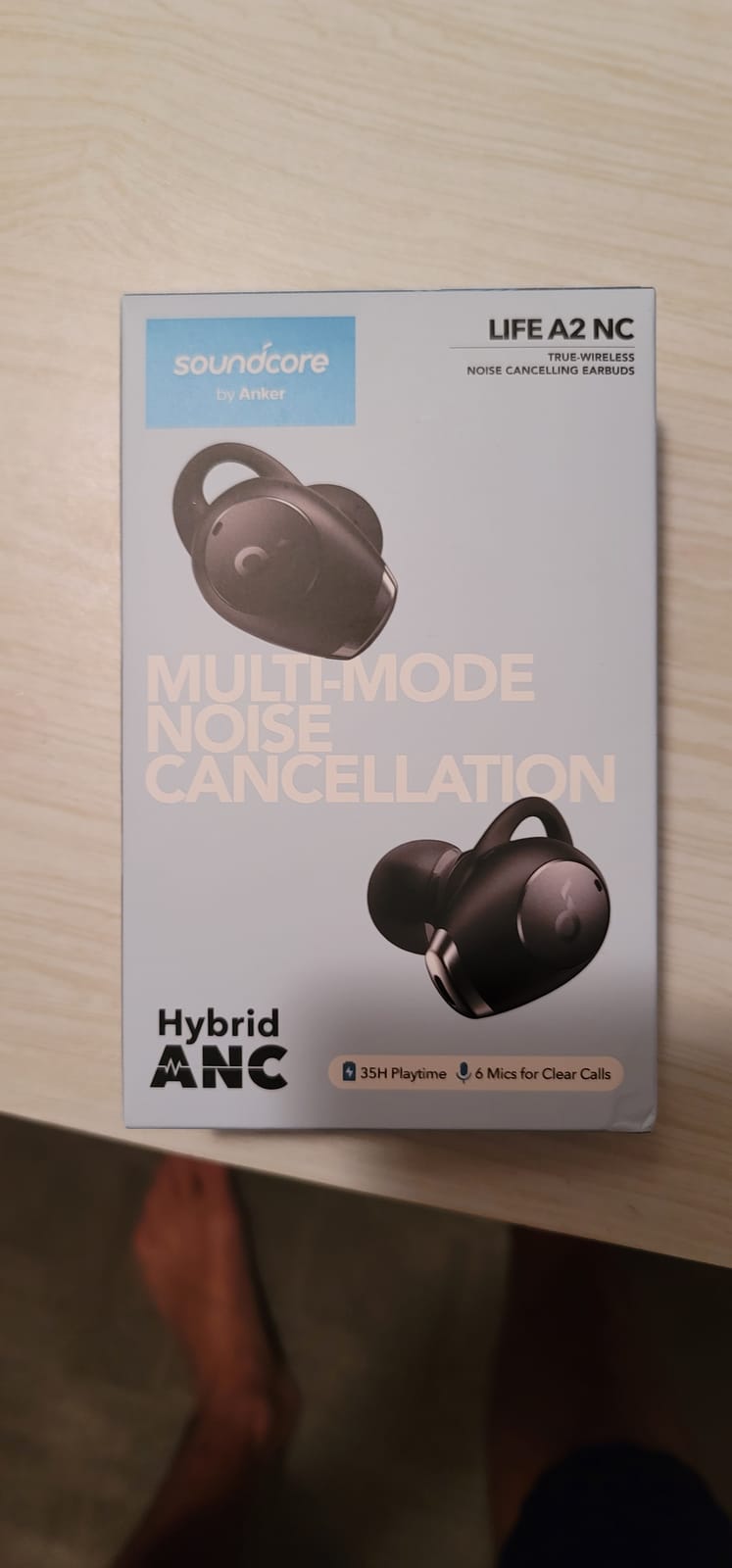 Soundcore by Anker Life A2 NC Multi-Mode Noise Cancelling Wireless Earbuds, ANC Bluetooth Earbuds with 6-Mic Clear Calls, 35-Hr Playtime, and Deep Bass, Fast Charging, Transparency, and App customer photo 1