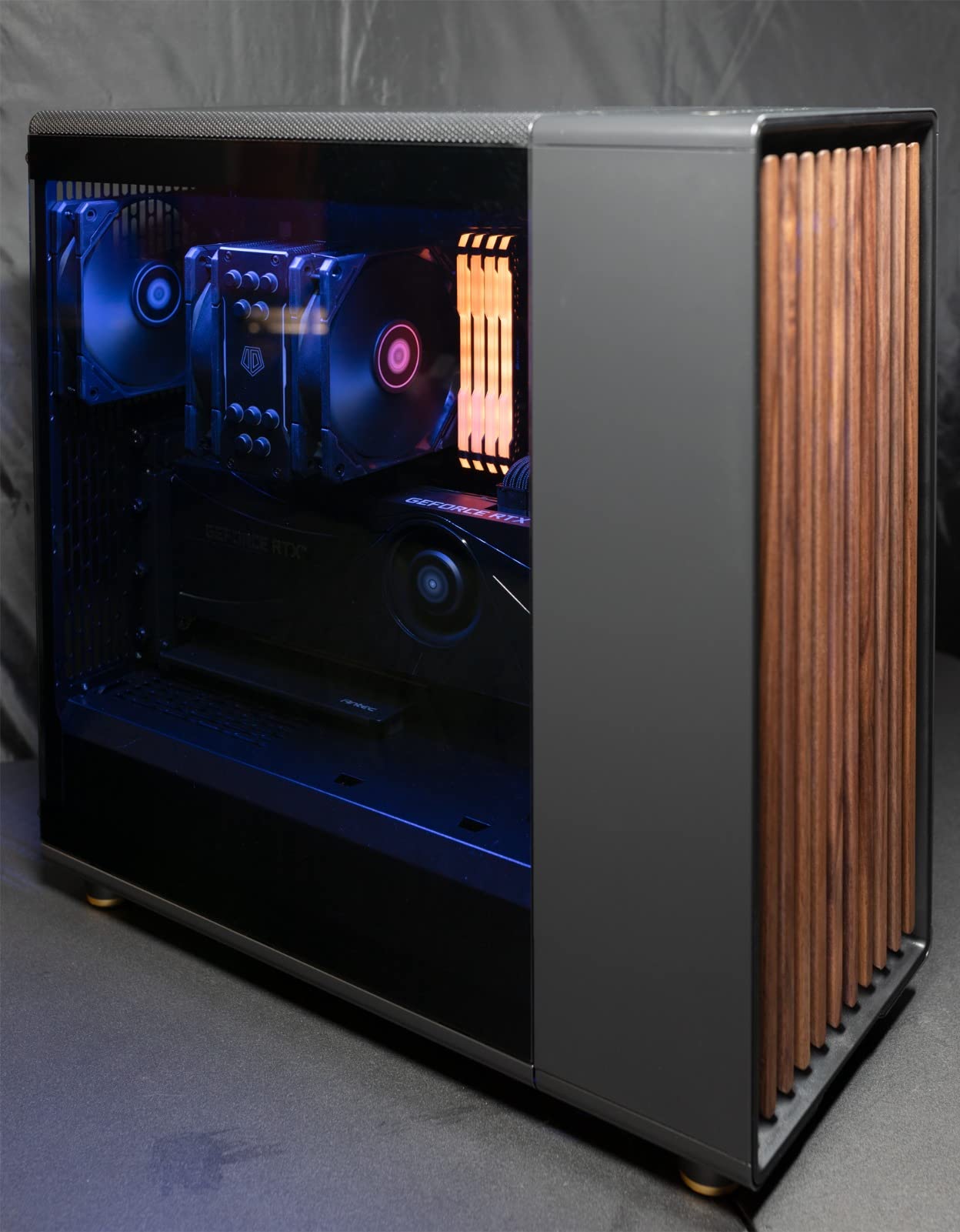 ID-COOLING SE-225-XT Black CPU Air Cooler, 5 Heatpipes, Dual 120mm PWM Fans customer photo 1