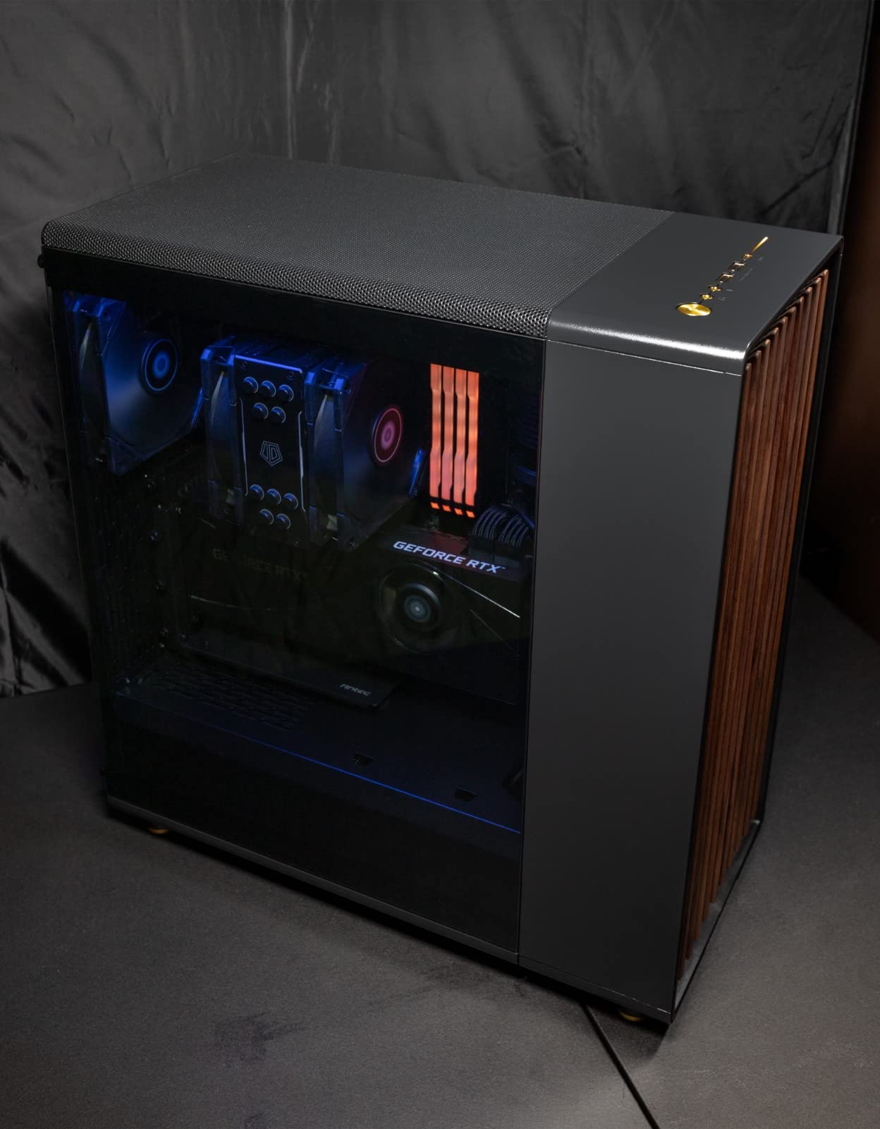 ID-COOLING SE-225-XT Black CPU Air Cooler, 5 Heatpipes, Dual 120mm PWM Fans customer photo 2