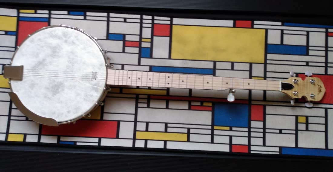 AKLOT 5 String Banjos Full Size Open Back Banjo Adjustable Maple Body Remo Head with 2 Tuning Wrench, 4 Picks, Strings, Tuner, Strap Ruler, Cleaning Cloth, Gig Bag for New Beginner Professional customer photo 2