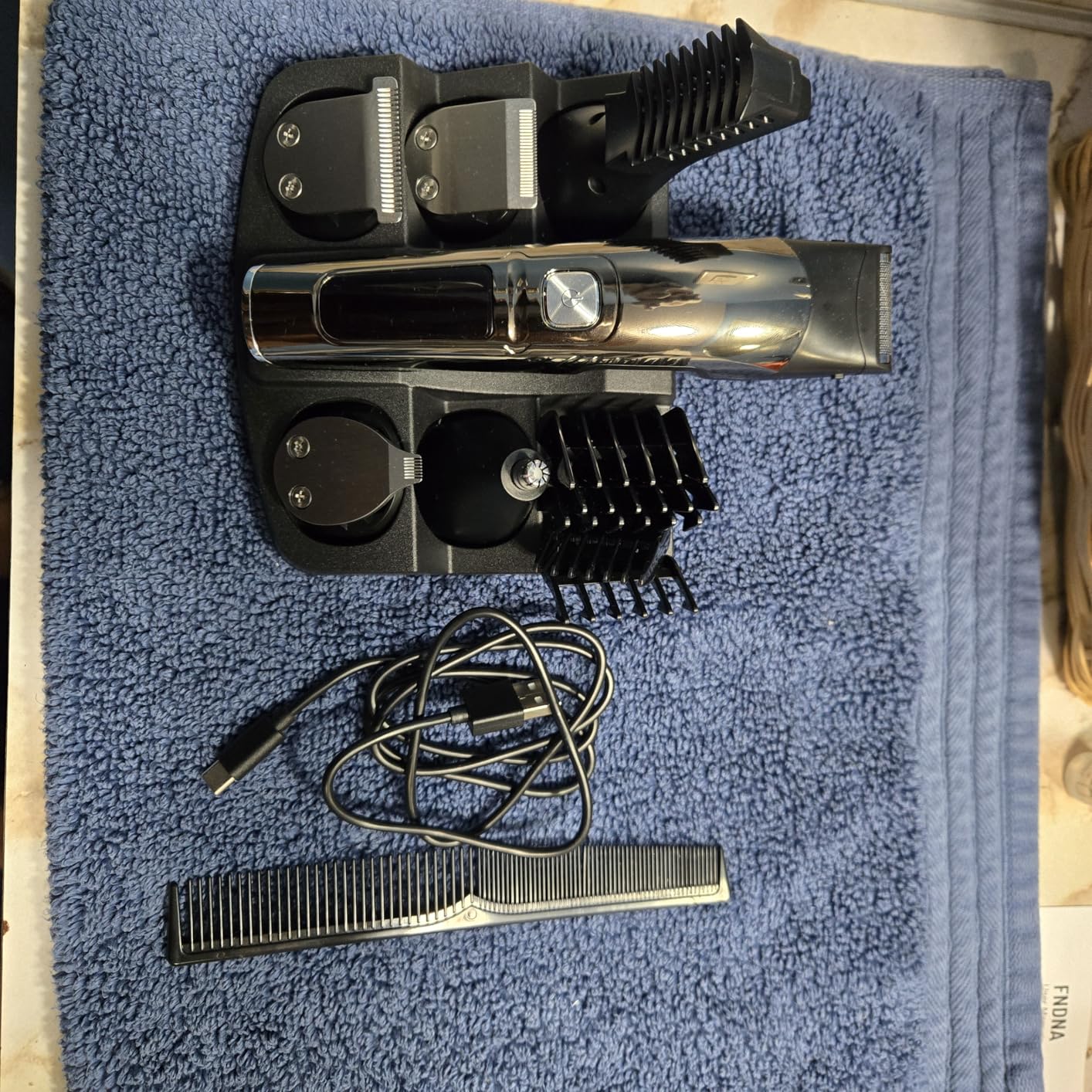 Ufree Beard Trimmer for Men, Waterproof Electric Razor, Grooming Kit customer photo 1