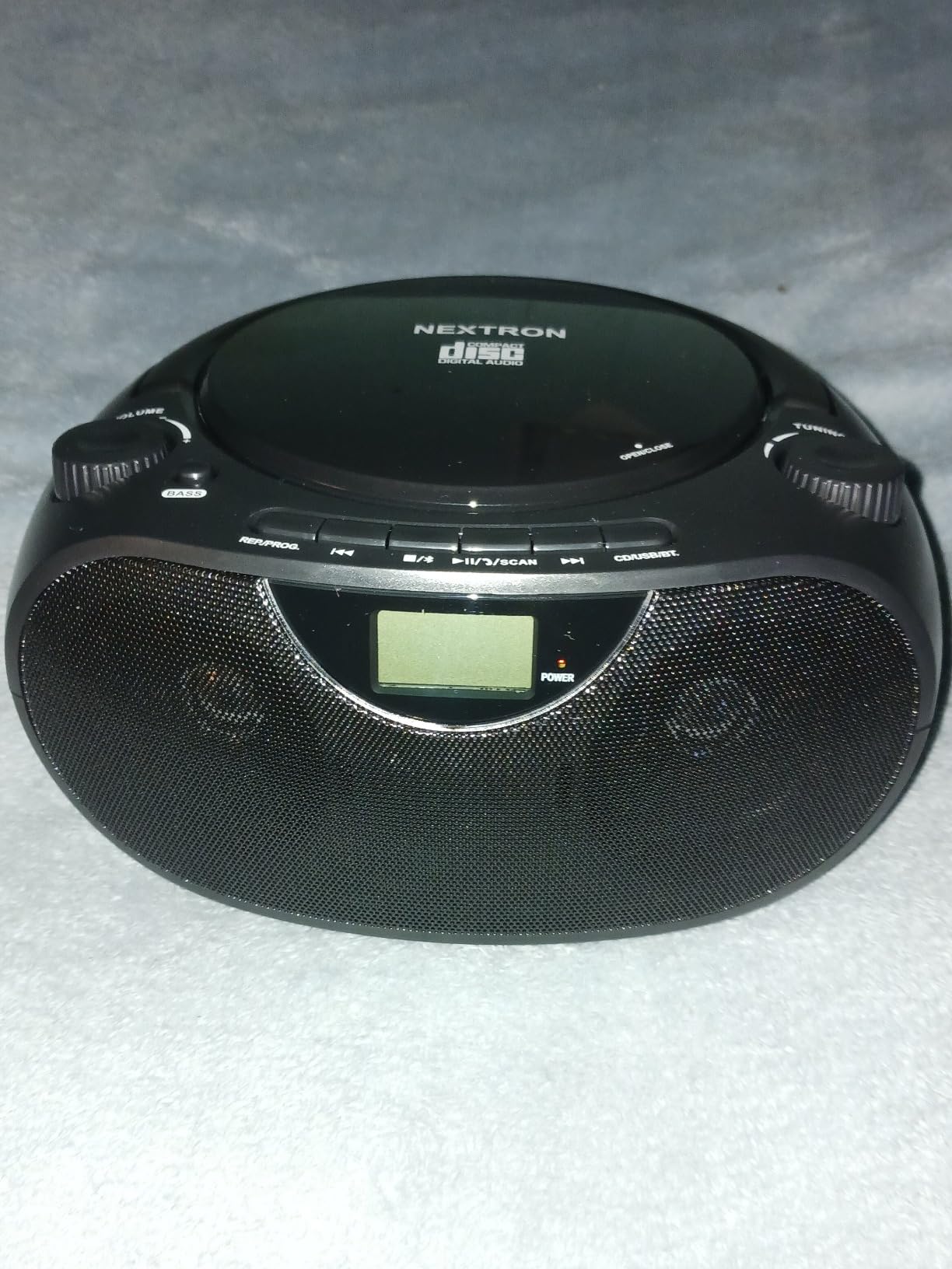 Nextron Portable CD Player Boombox with Bluetooth, AM/FM Radio & USB customer photo 2