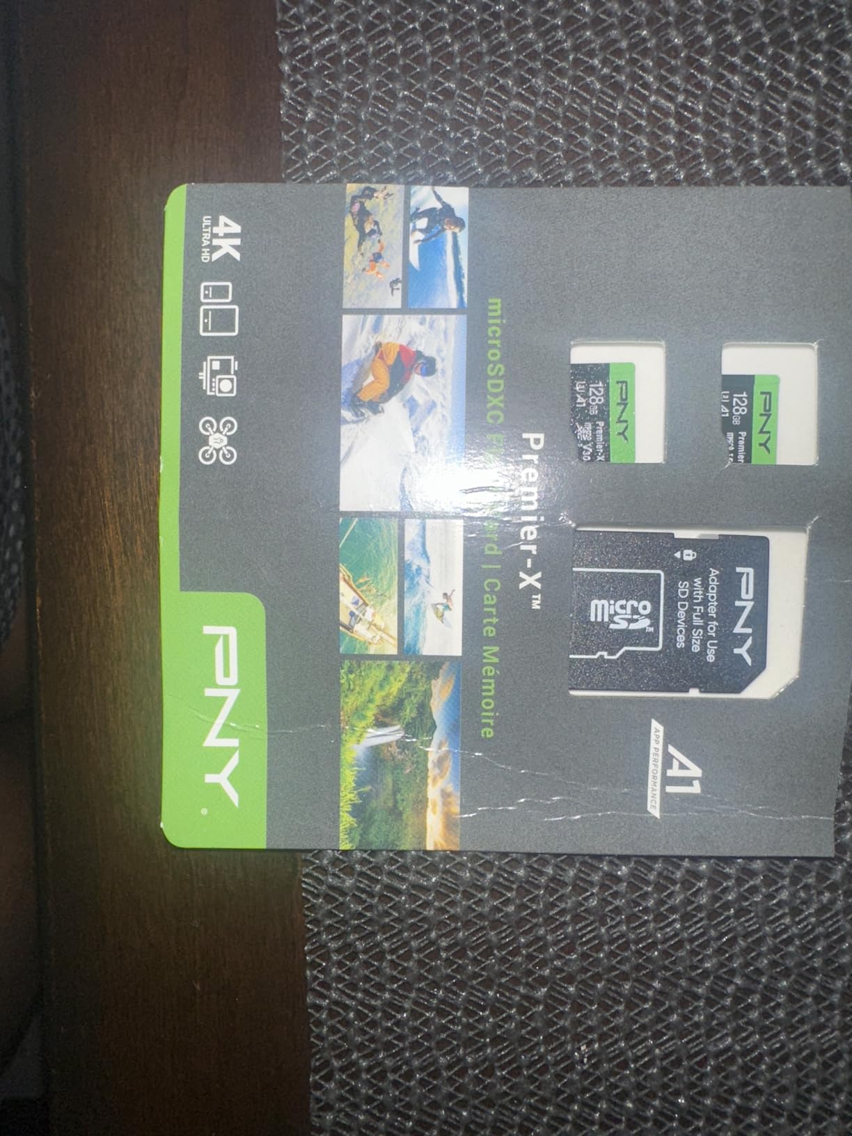 PNY 256GB Premier-X C10 U3 V30 A1 microSDXC Flash Memory Card, UHS-I customer photo 1