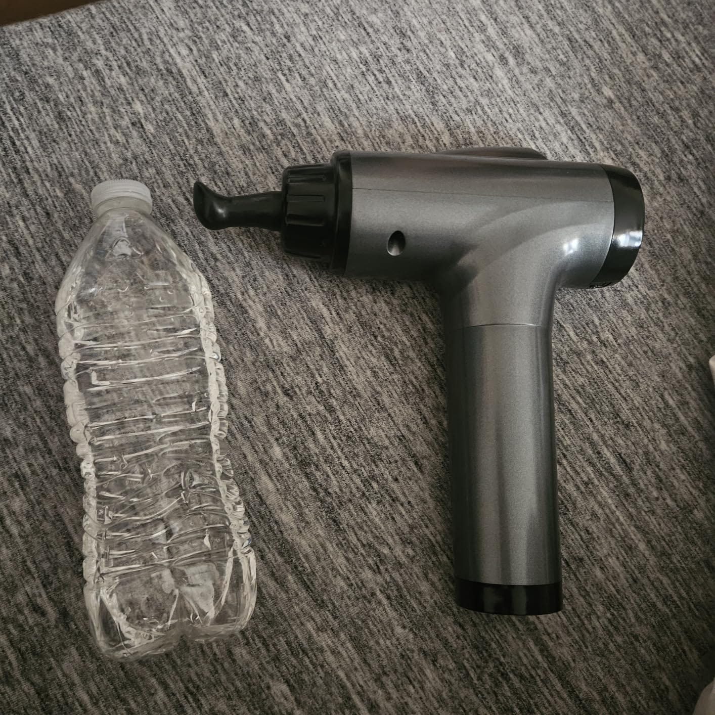 OLsky Massage Gun Deep Tissue 30 Speeds 9 Attachments Handheld (Grey) customer photo 1