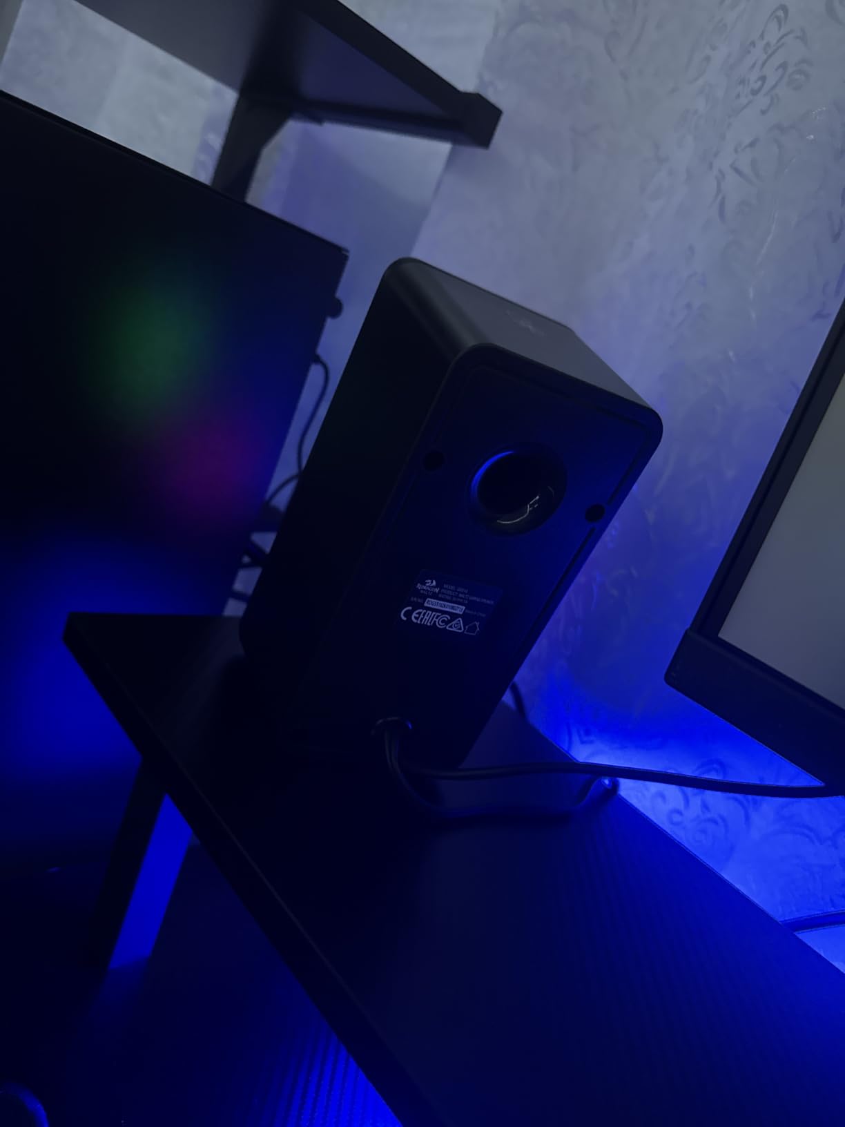 Redragon GS510 RGB Wired Desktop Speakers, 2.0 Channel Stereo Sound, Black customer photo 1