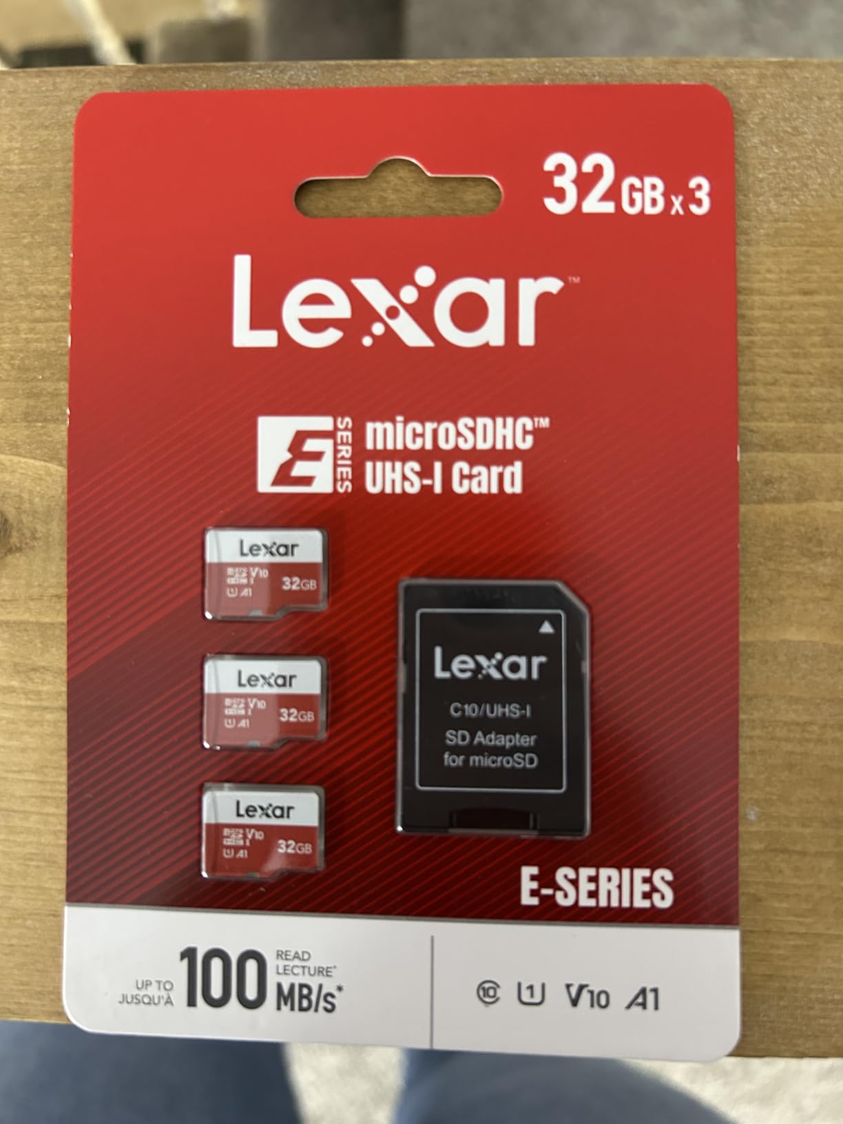Lexar E-Series 128GB Micro SD Card microSDXC UHS-I Flash Memory Card customer photo 1