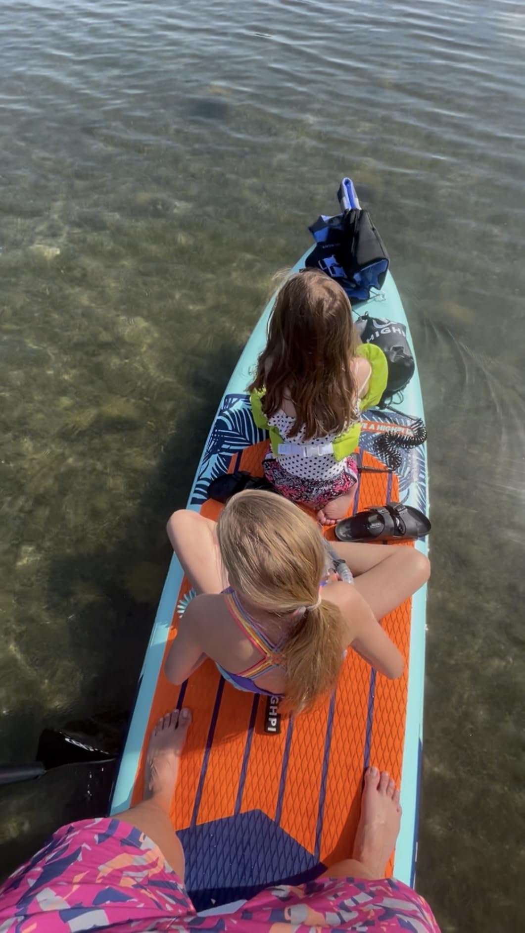 Inflatable Stand Up Paddle Board for Youth and Adults – Wide Sup with Premium Accessories, Blow Up Paddleboard for Surfing, Fishing, Yoga & More customer photo 1