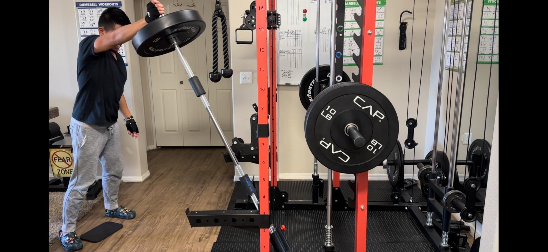 Titan Fitness Olympic Technique Training Barbell, 6 FT Chrome Finish, 15 KG(33lb) 28MM Shaft, Rated 500 LB, Weightlifting Bar customer photo 1