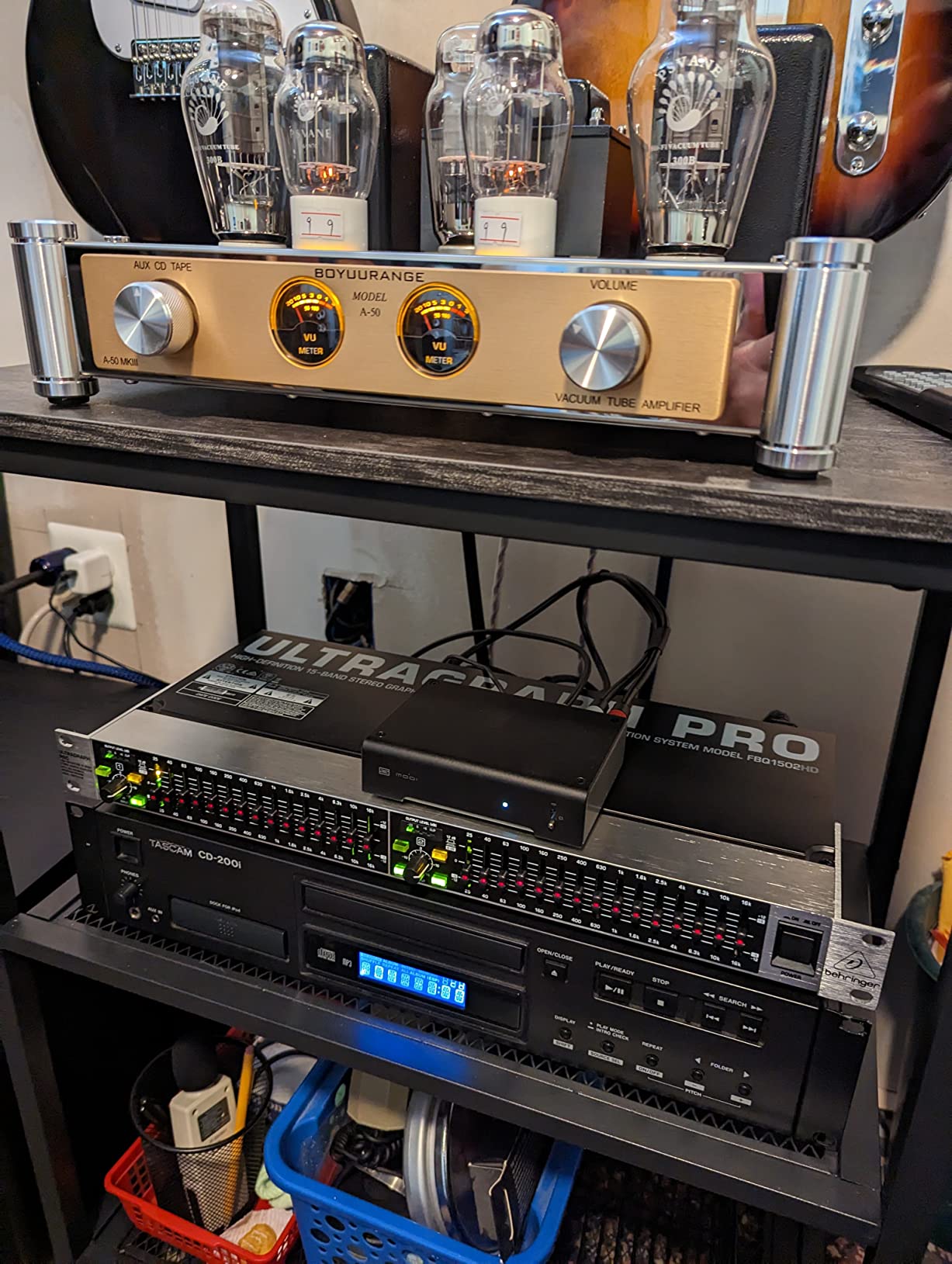 REISONG A50 MKIII 300B HiFi Intergrated Tube Amplifier Single-end Class A Valve Amp with Tube Cage customer photo 2