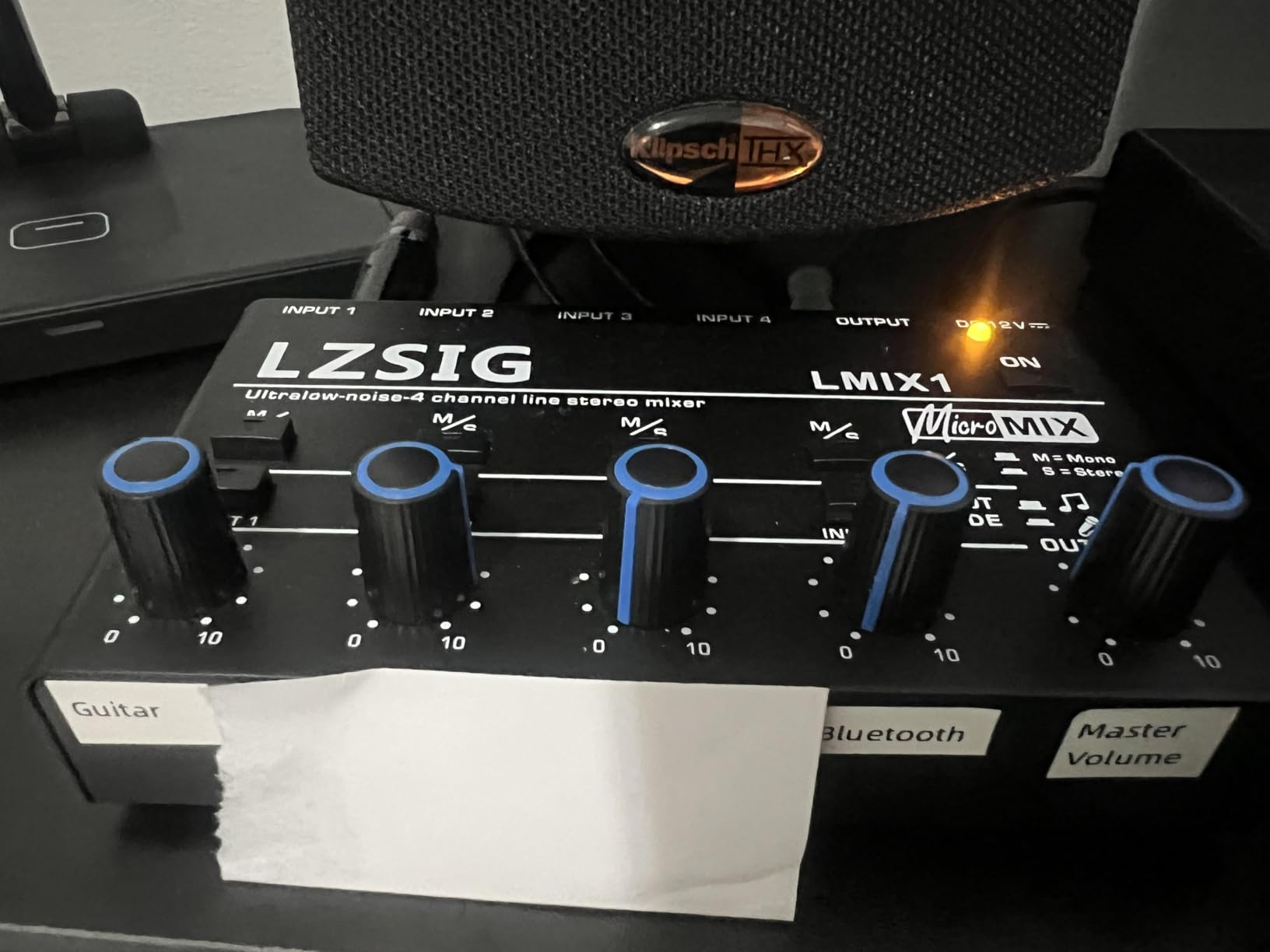 LZSIG Mini Audio Mixer, Ultra Low-Noise, 4-Channel, 4 IN 1 OUT customer photo 2