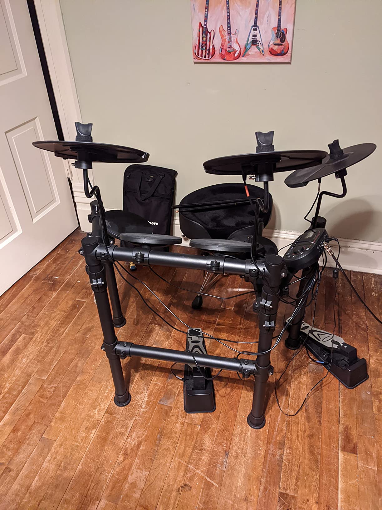 Donner Electric Drum AMP, 80-Watt Wireless Electronic Drum Amplifier Professional DDA-80 customer photo 1