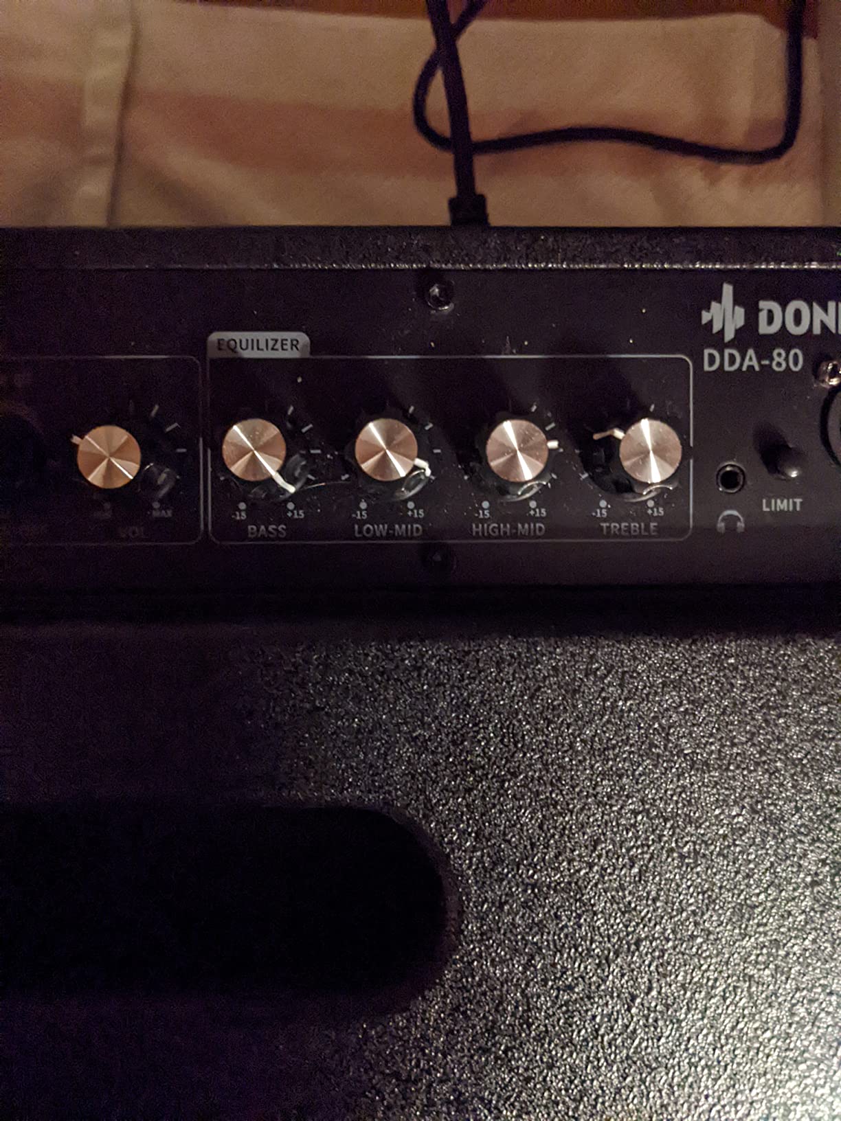Donner Electric Drum AMP, 80-Watt Wireless Electronic Drum Amplifier Professional DDA-80 customer photo 2