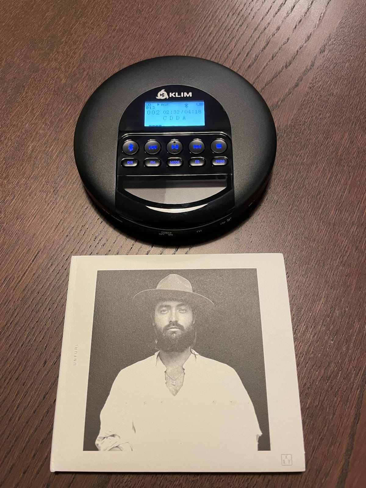 Portable CD Player with Long-Lasting Battery - FM Radio and Bluetooth customer photo 2