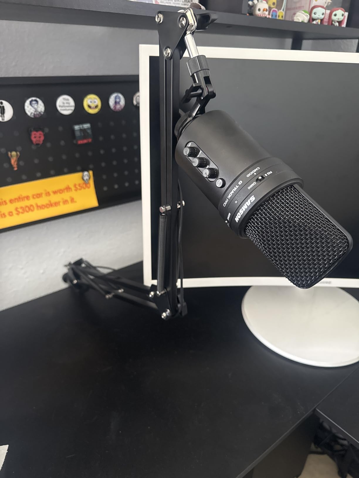 FIFINE CS1 Scissor Microphone Boom Arm Stand for Gaming Recording customer photo 2