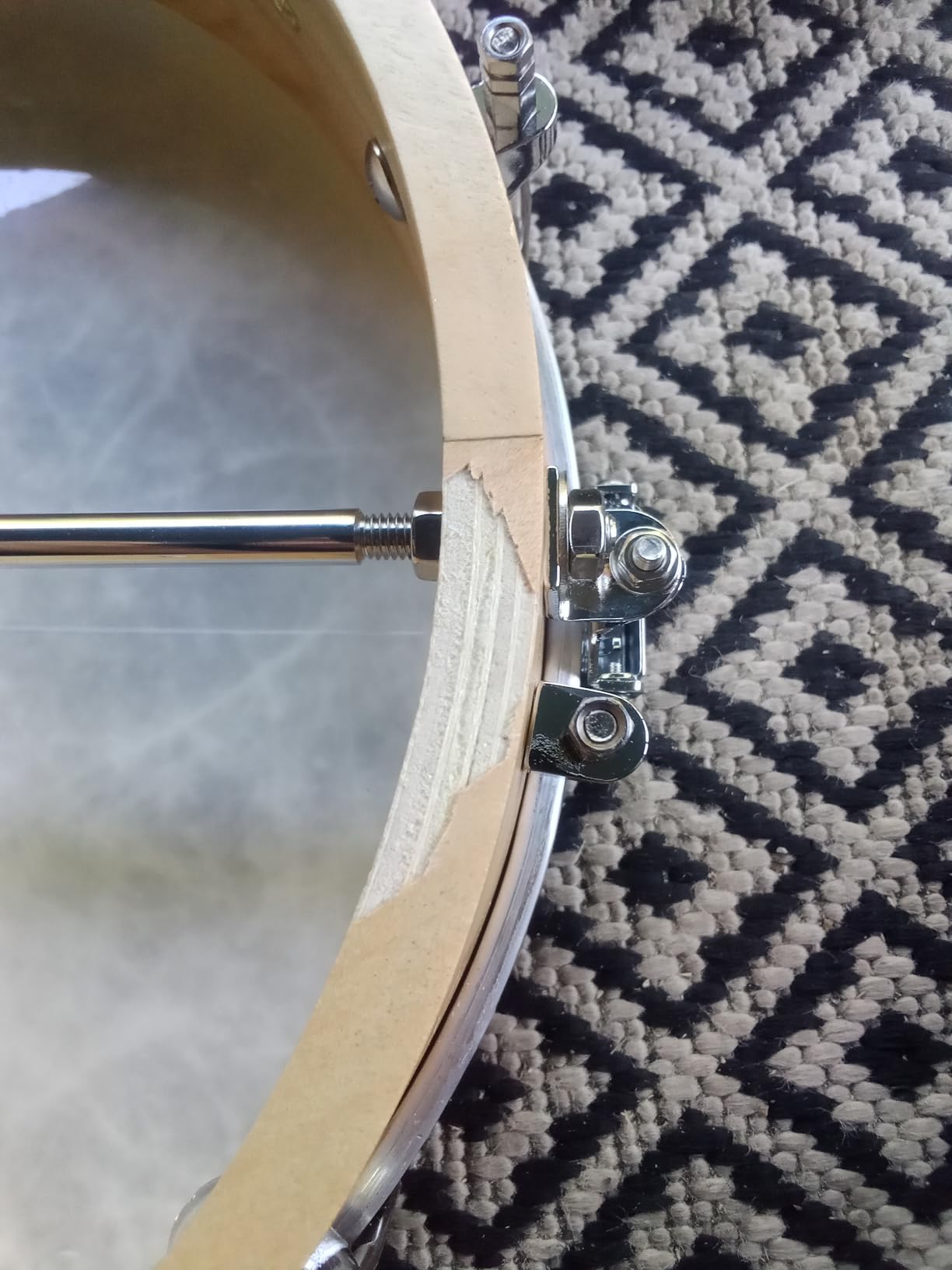 Mulucky 5 String Open Back Banjo MB1101, Maple 24 Brackets Remo Head Kit customer photo 1