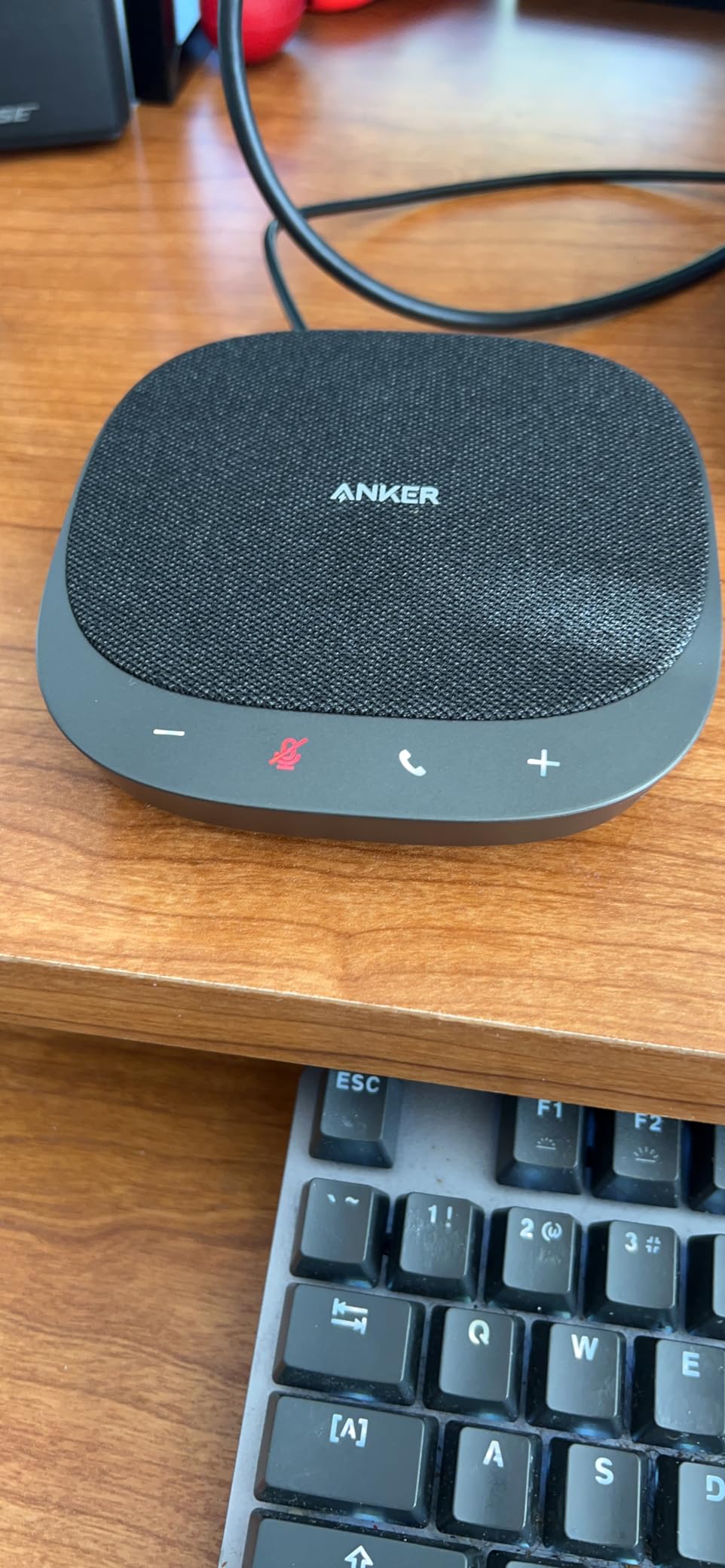Anker PowerConf S330 USB Speakerphone for Home Office, Plug and Play customer photo 1