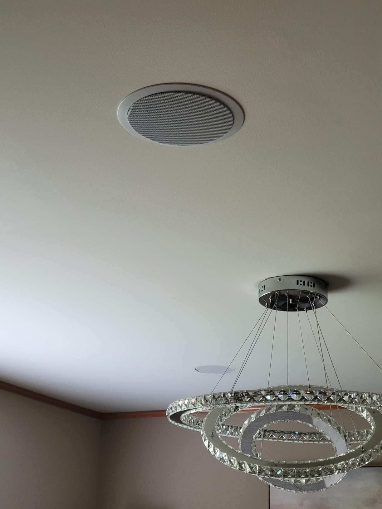 Herdio 6.5 Inch Bluetooth Ceiling Speakers 320W 2-Way Flush Mount in Wall Speakers for Home Bathroom Kitchen Office with Full Range Superior Sound,HCS-818BT customer photo 1