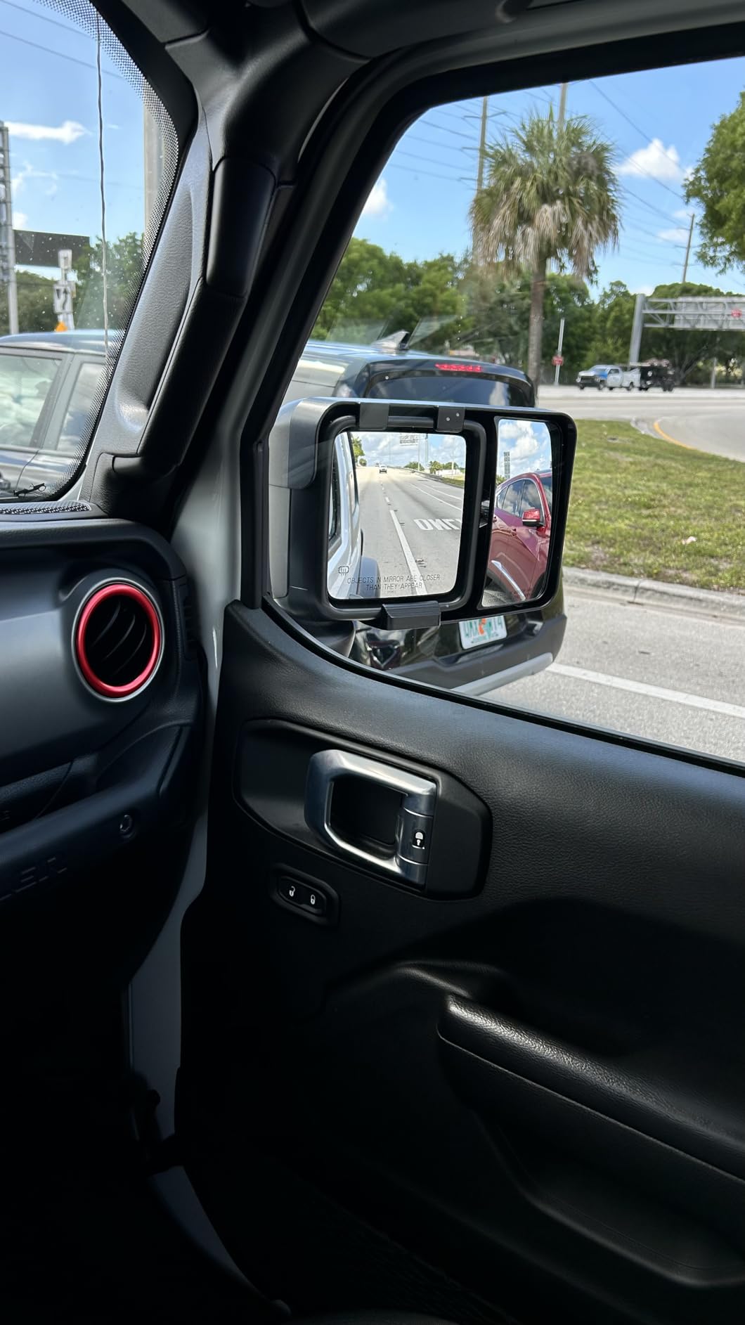 K Source Snap & Zap Custom Fit Towing Mirror Pair for Jeep Wrangler, Gladiator, Black customer photo 1