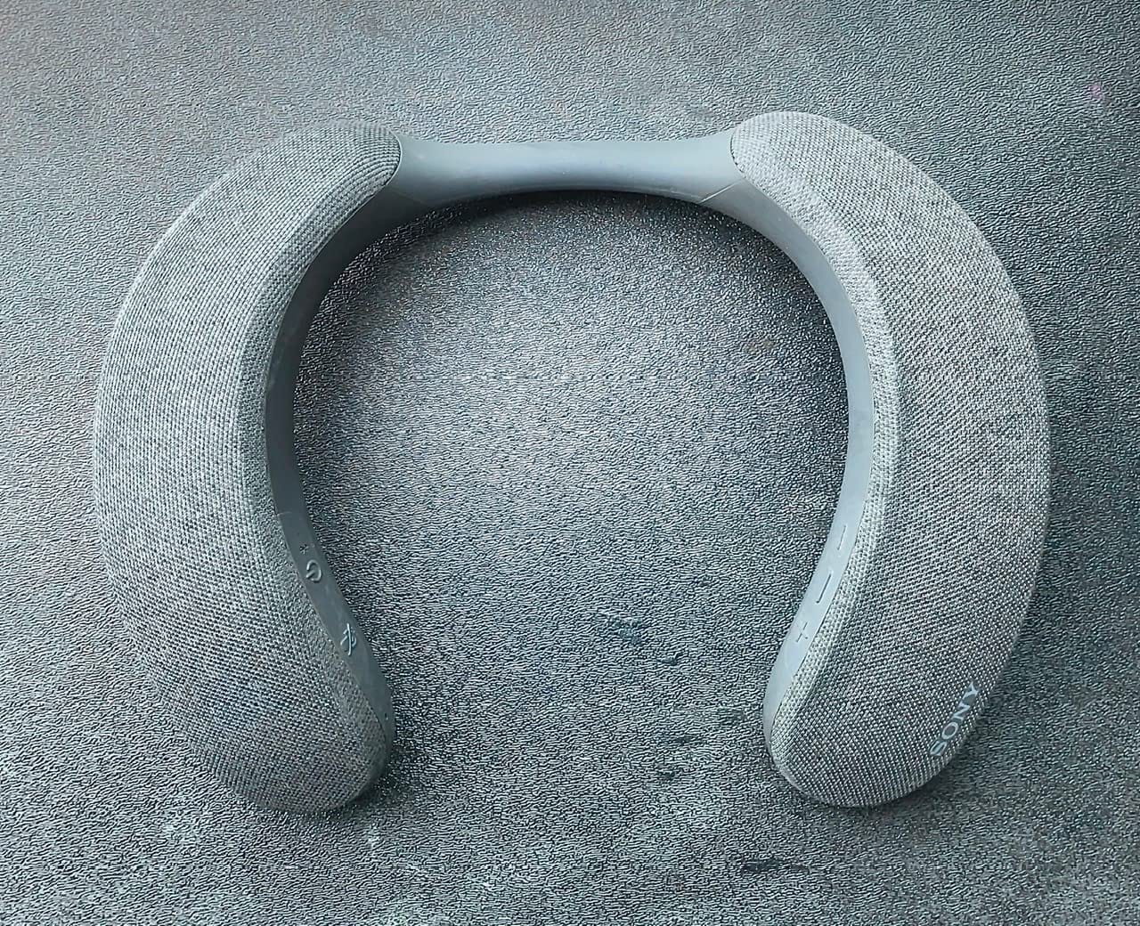 Sony SRS-NS7 Wireless Neckband Speaker, 360 Reality Audio, Hands-Free Calling, IPX4 Splashproof, Long Battery, 12 Hours, Fast Charge 10 Minutes of 60 Minutes, SRS-NS7 HC customer photo 1
