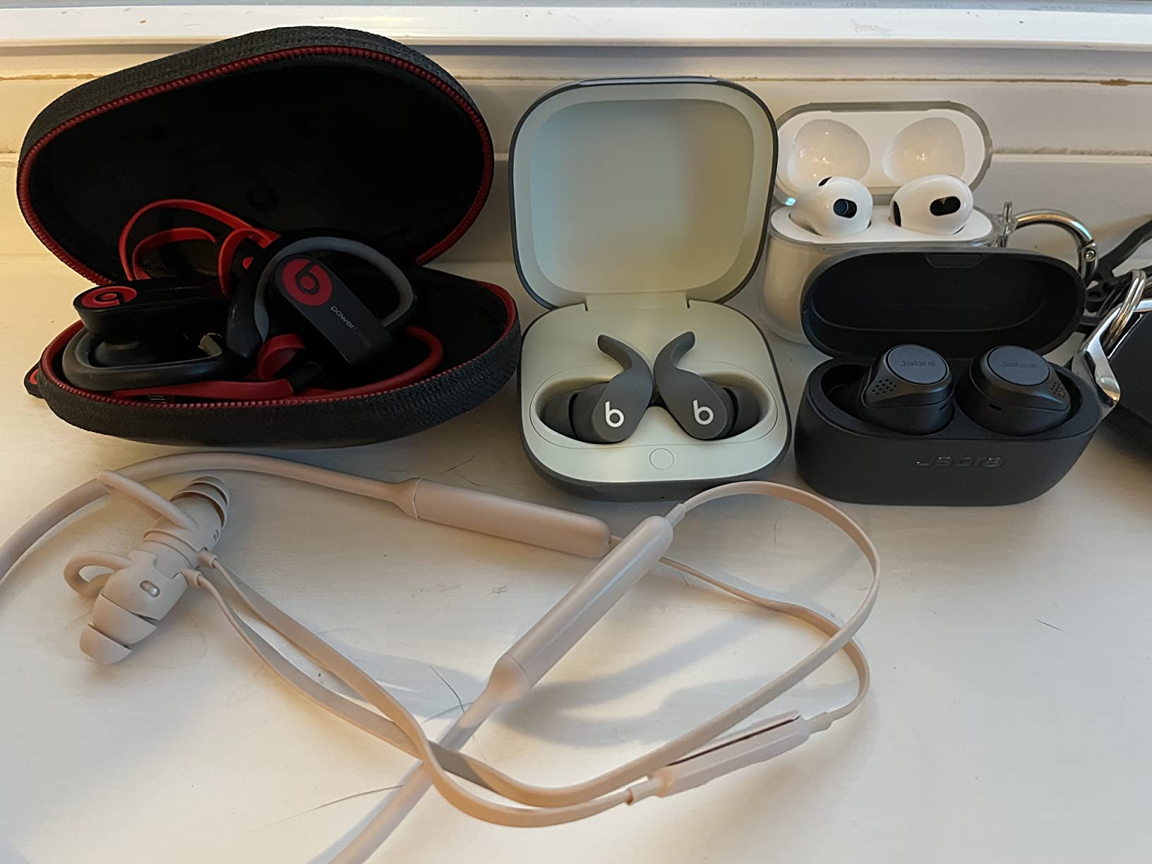 Beats Fit Pro (1st Gen) - True Wireless Noise Cancelling Earbuds - Active Noise Cancelling - Sweat Resistant Earphones, Compatible with Apple & Android, Class 1 Bluetooth® - Stone Purple customer photo 1