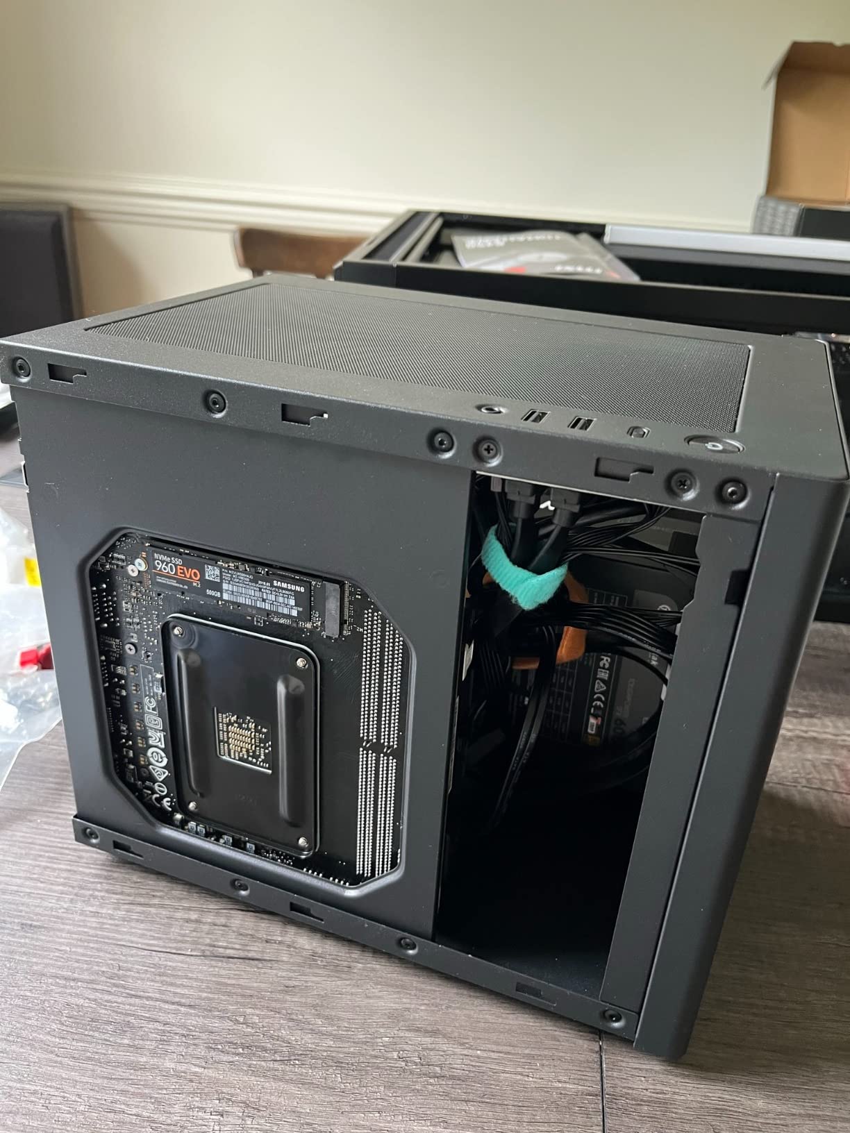 Silverstone Technology SUGO 16 Black Mini-ITX Small Form Factor case with All Steel Construction, SST-SG16B customer photo 1