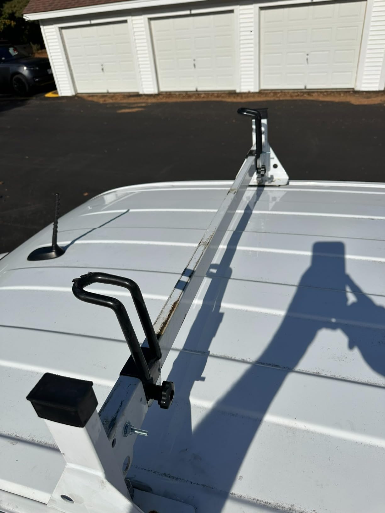 MELIPRON Van Roof Ladder Rack Fit for Ford Transit, 800 lbs Capacity customer photo 1