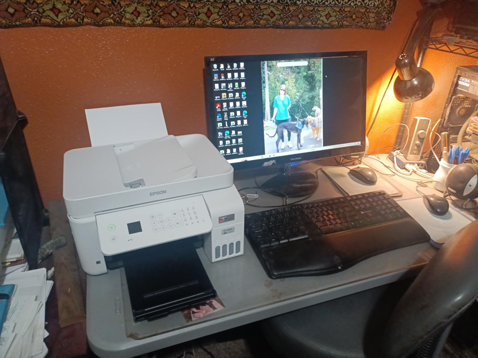 Epson EcoTank ET-4800 Wireless Color All-in-One Supertank Printer customer photo 1