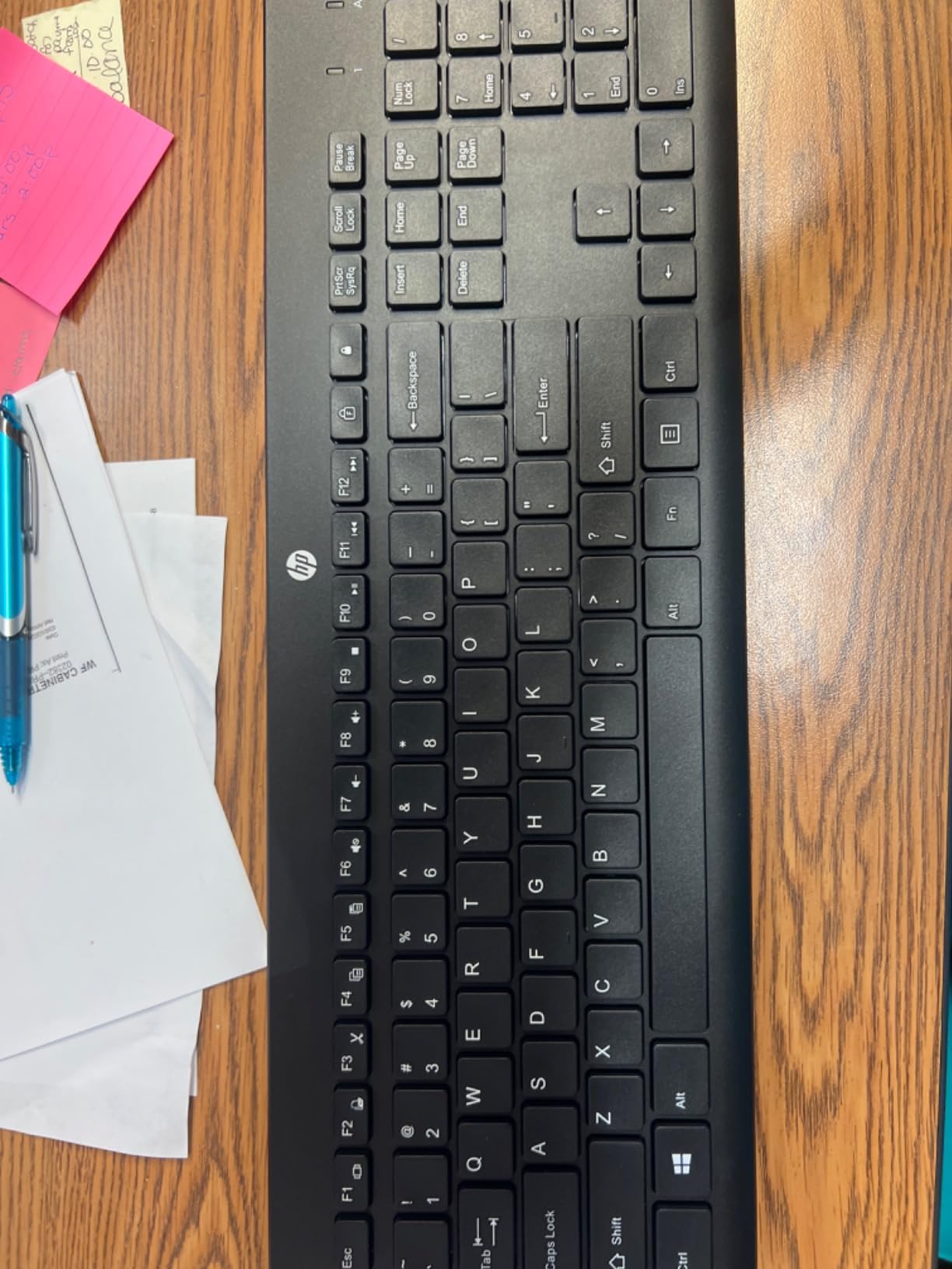 HP 230 Wireless Keyboard - Wireless Connection - Low-Profile, Quiet Design - Windows & Mac OS - Laptop, PC Compatible - Shortcut Keys & Number Pad - Long Battery Life (3L1E7AA#ABA),Black customer photo 2