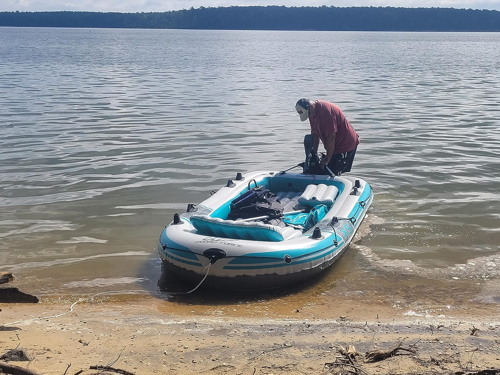 Bestway Hydro-Force Inflatable Raft Set | Inflatable Boat for Kids and Adults | Great for Ponds, Lakes, Rivers customer photo 2